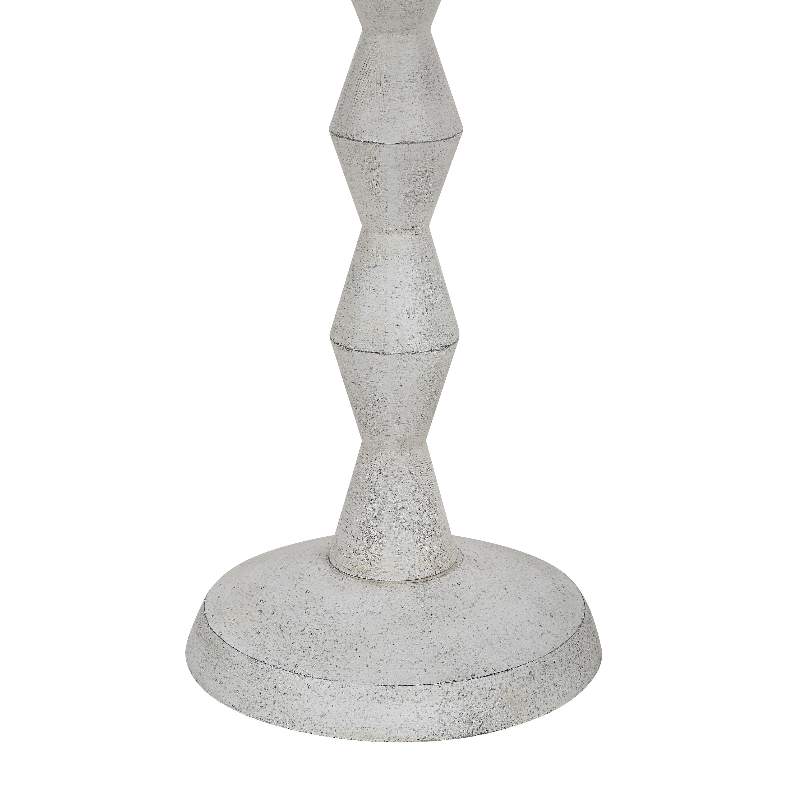 Sorriso 75.0" Height Floor Lamps, White Wood Texture - Detail Image - LPF3193EV