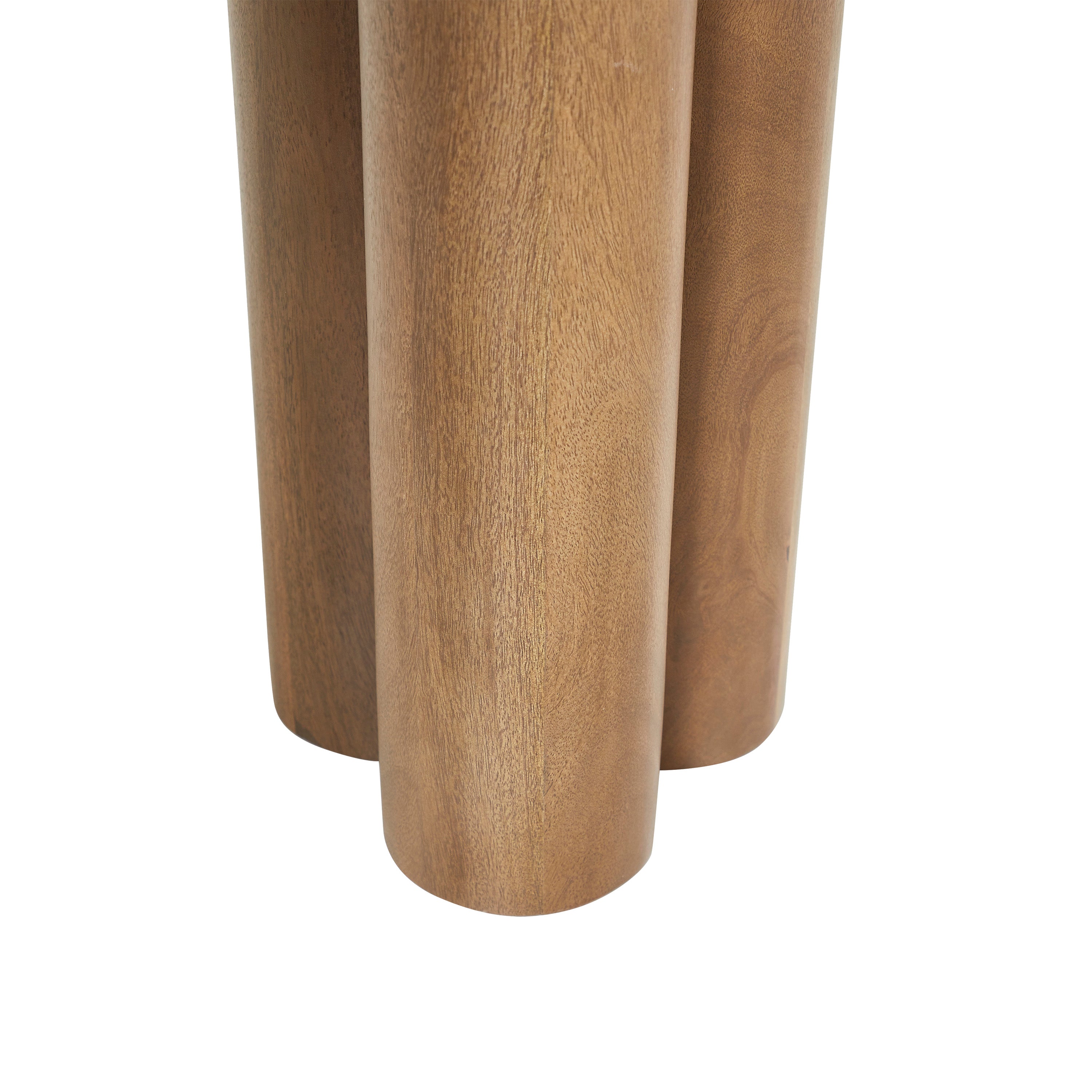 Ramona Indoor Mango Wood Console Table, Light Brown - Additional Image 3 - TA512