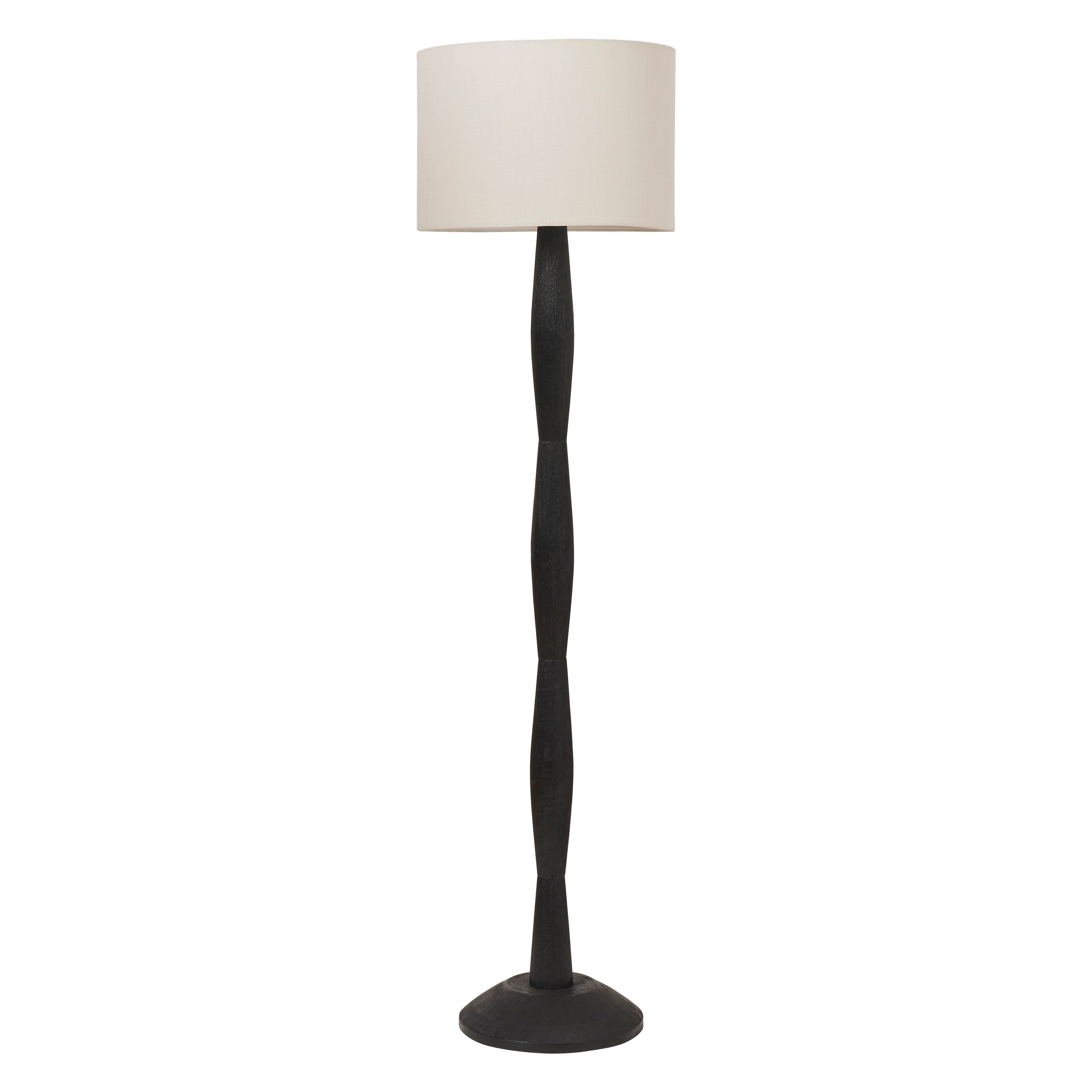 Francine 60" Height Floor Lamp, Black - Main Image - LPF3155