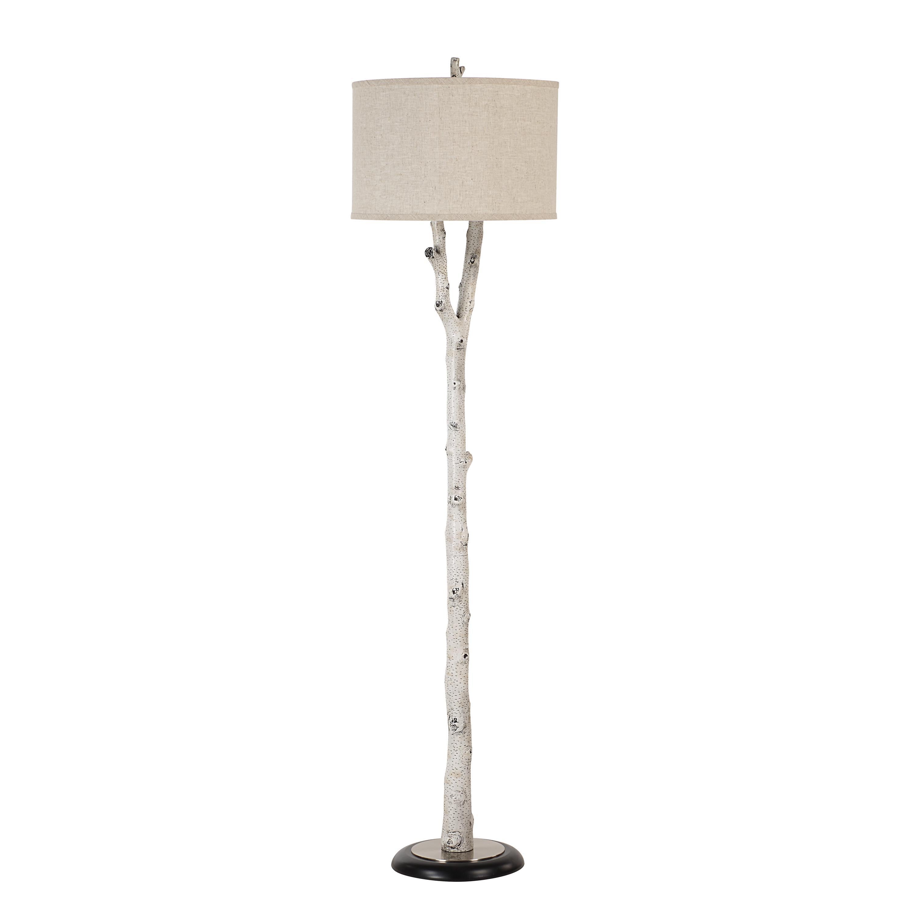 Criterion 67.5" Height Floor Lamp, Grey - Angle Image - LPF3165