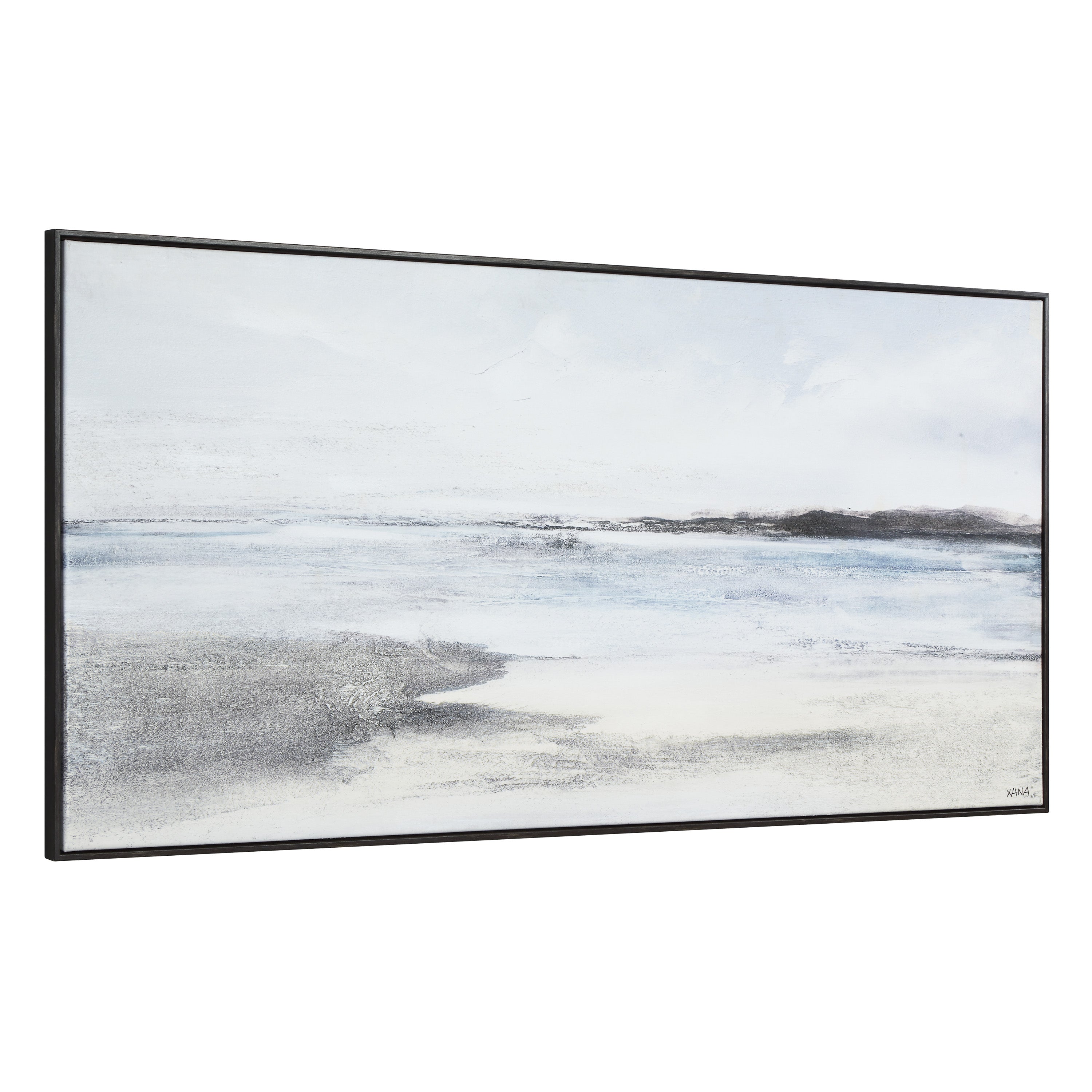 Balnea 30" H x 60" W Canvas Art, Blue - Angle Image - OL2220