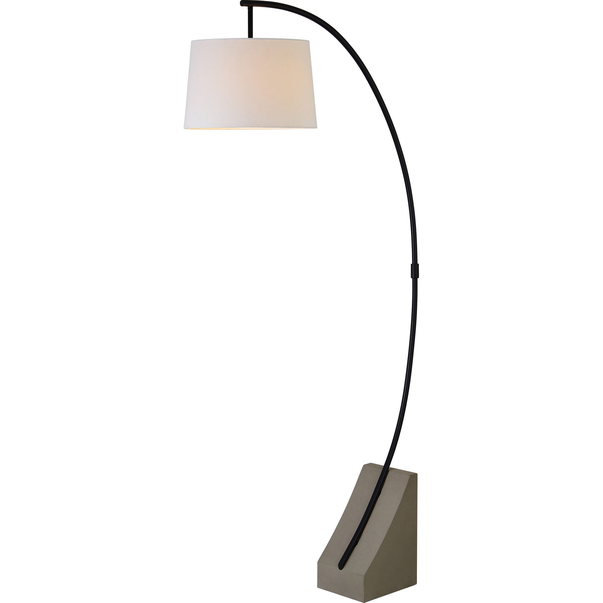 Weymouth 75.5" Length Floor Lamp, Matte Black - Additional Image 2 - LPF3123