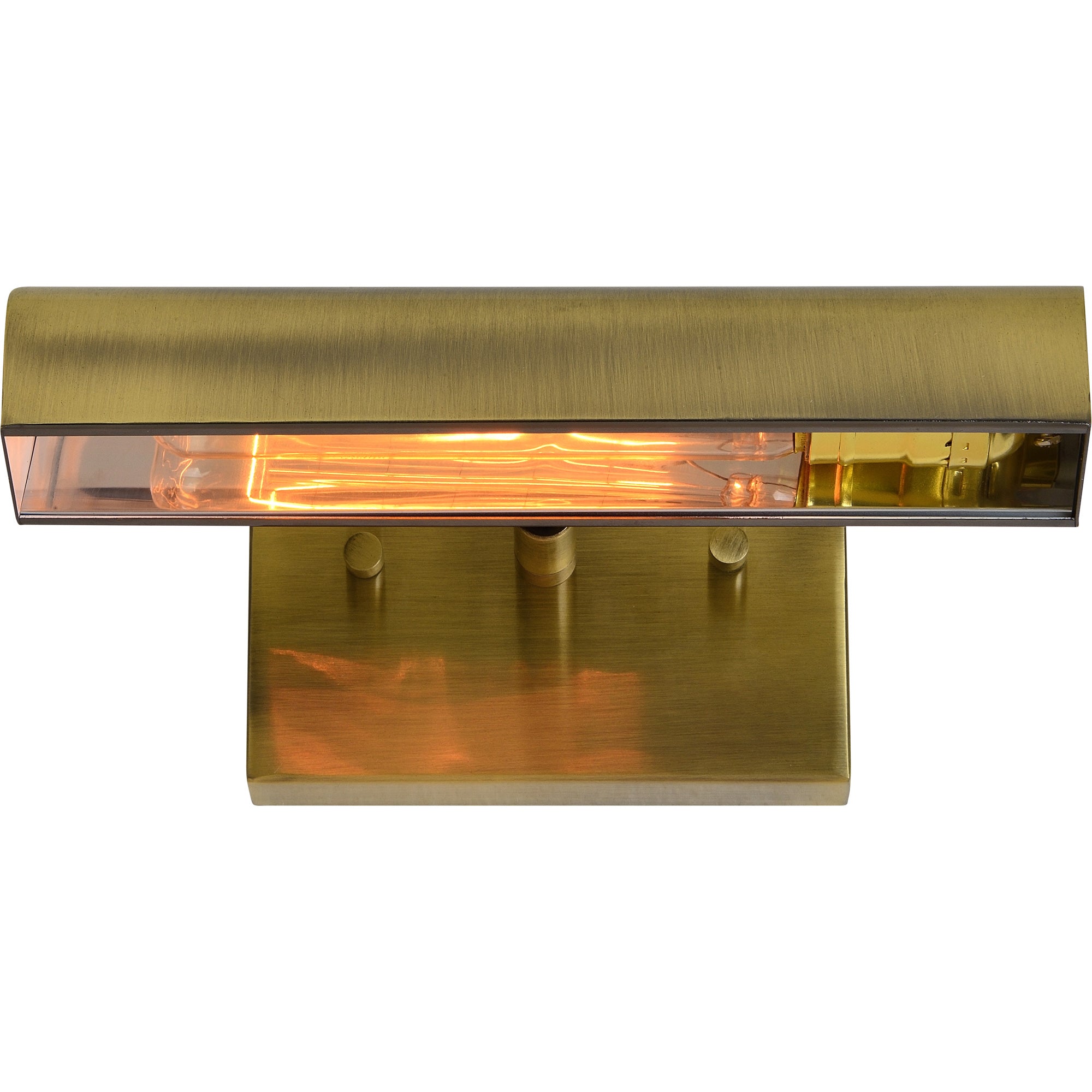 Yorker 4.5" Length Wall Sconce, Antique Brass - Main Image - WS059