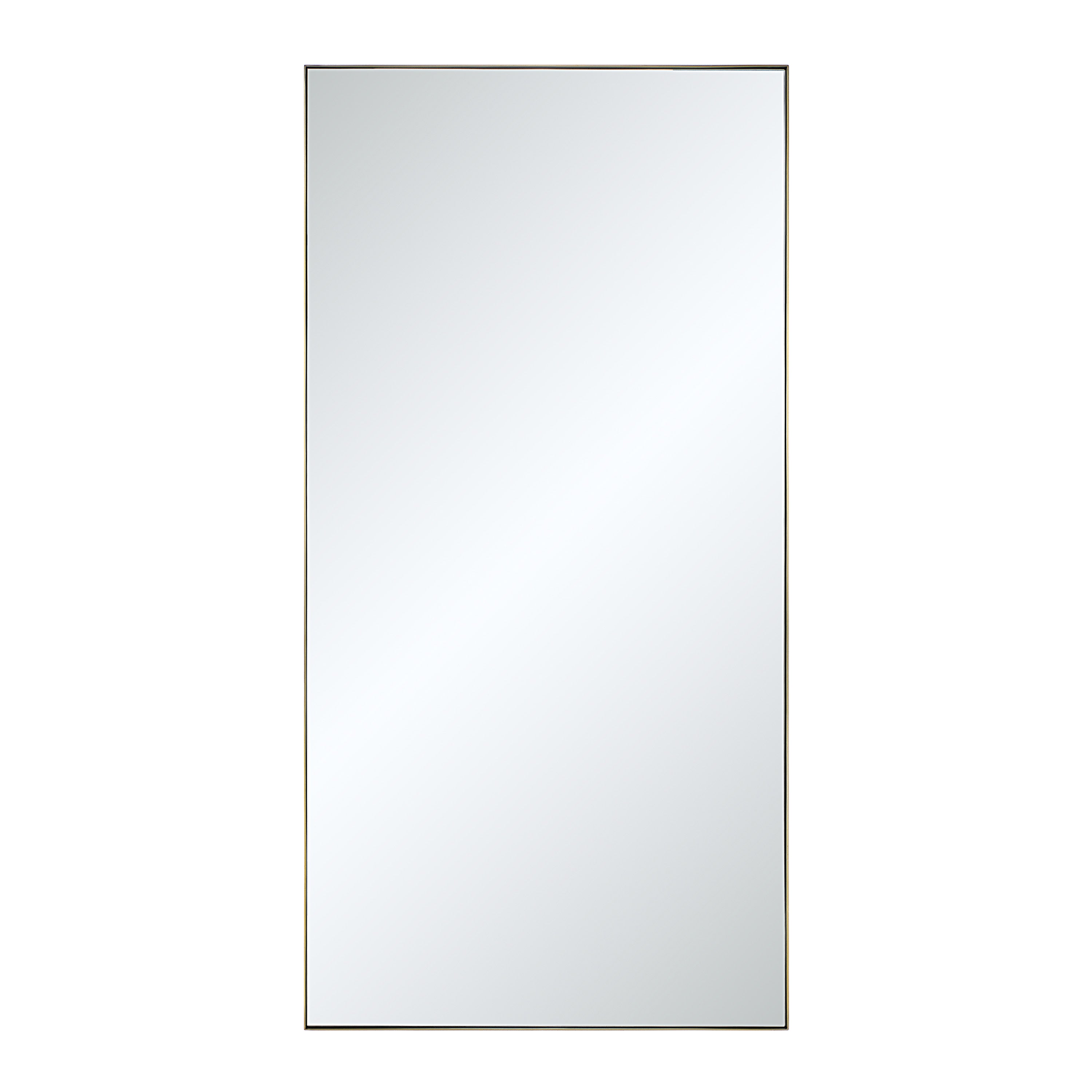 Orrin 60" H x 30" W Wall Mirror, Yellow - Main Image - MT2689