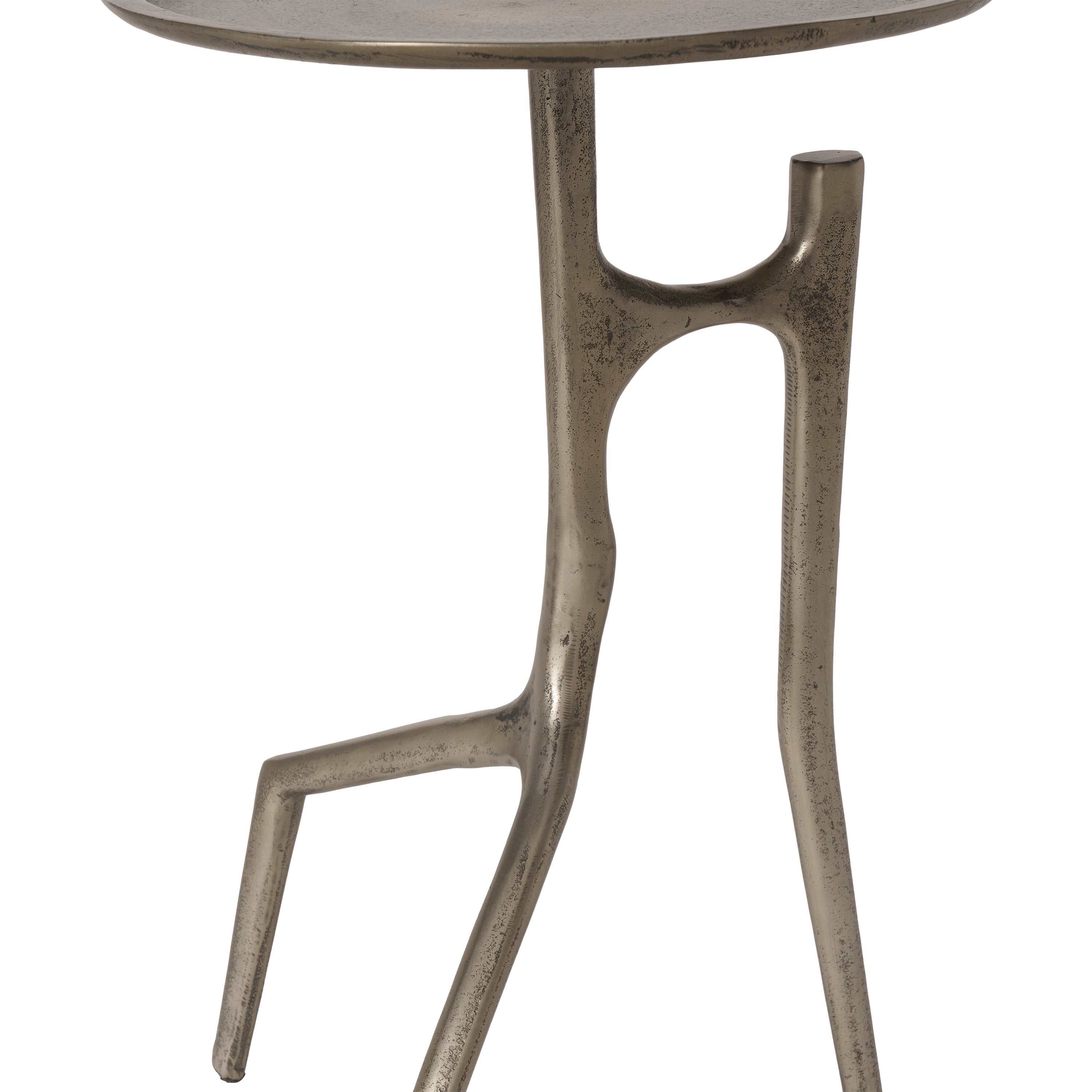 Tosco 25" Height Table, Grey - Angle Image - TA517