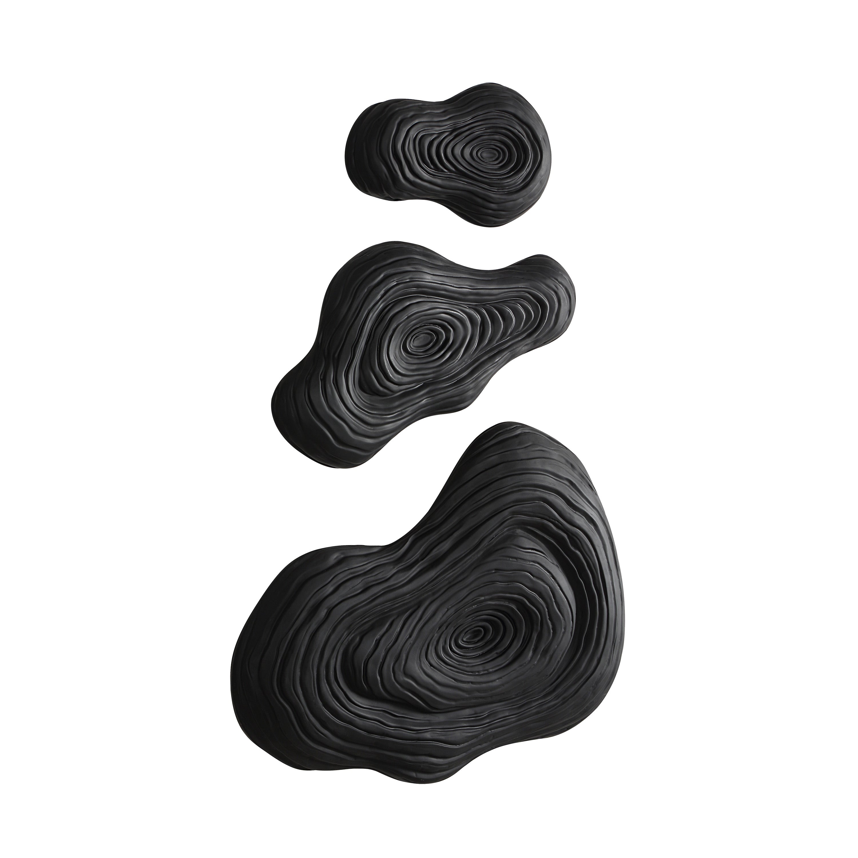 Sevilla Wall Decor, Matte Black - Angle Image - W6769