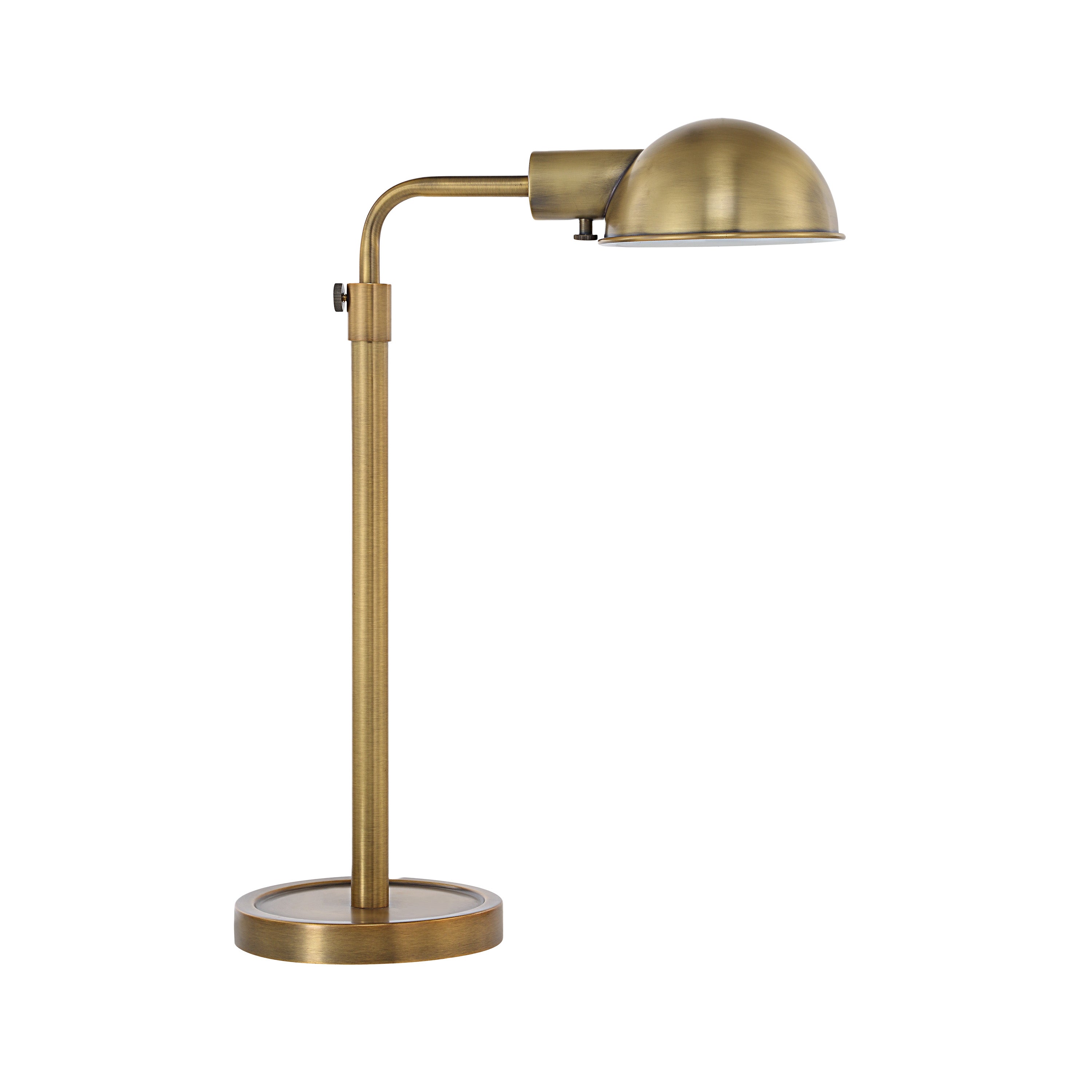 Halle 21-32 Adj." Height Table Lamp, Yellow - Angle Image - LPT1303
