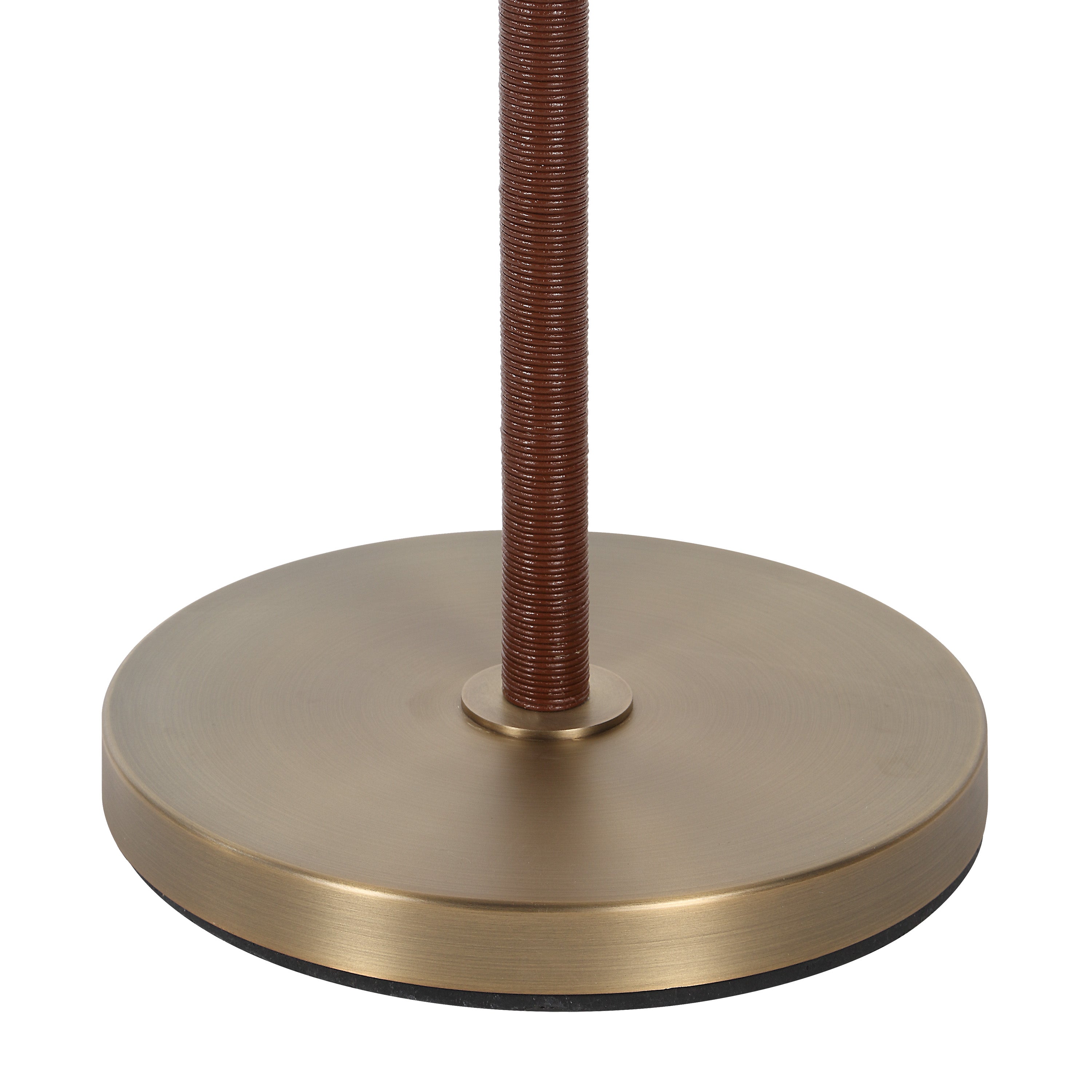 Elea 61.0" Height Floor Lamps, Dark Antique Brushed Brass - Detail Image - LPF3184