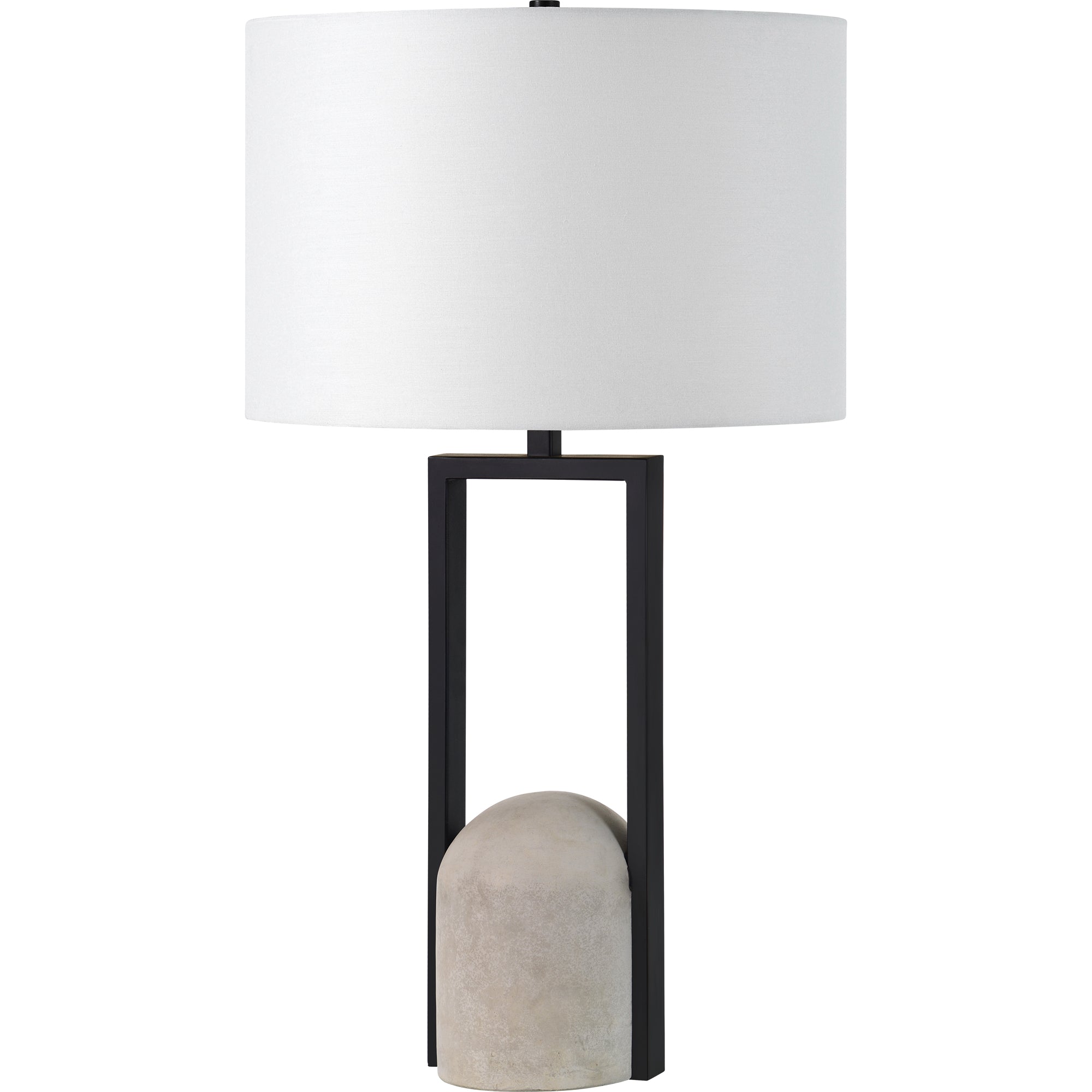 Florah 27.75" Length Table Lamp, Matte Black - Main Image - LPT1231