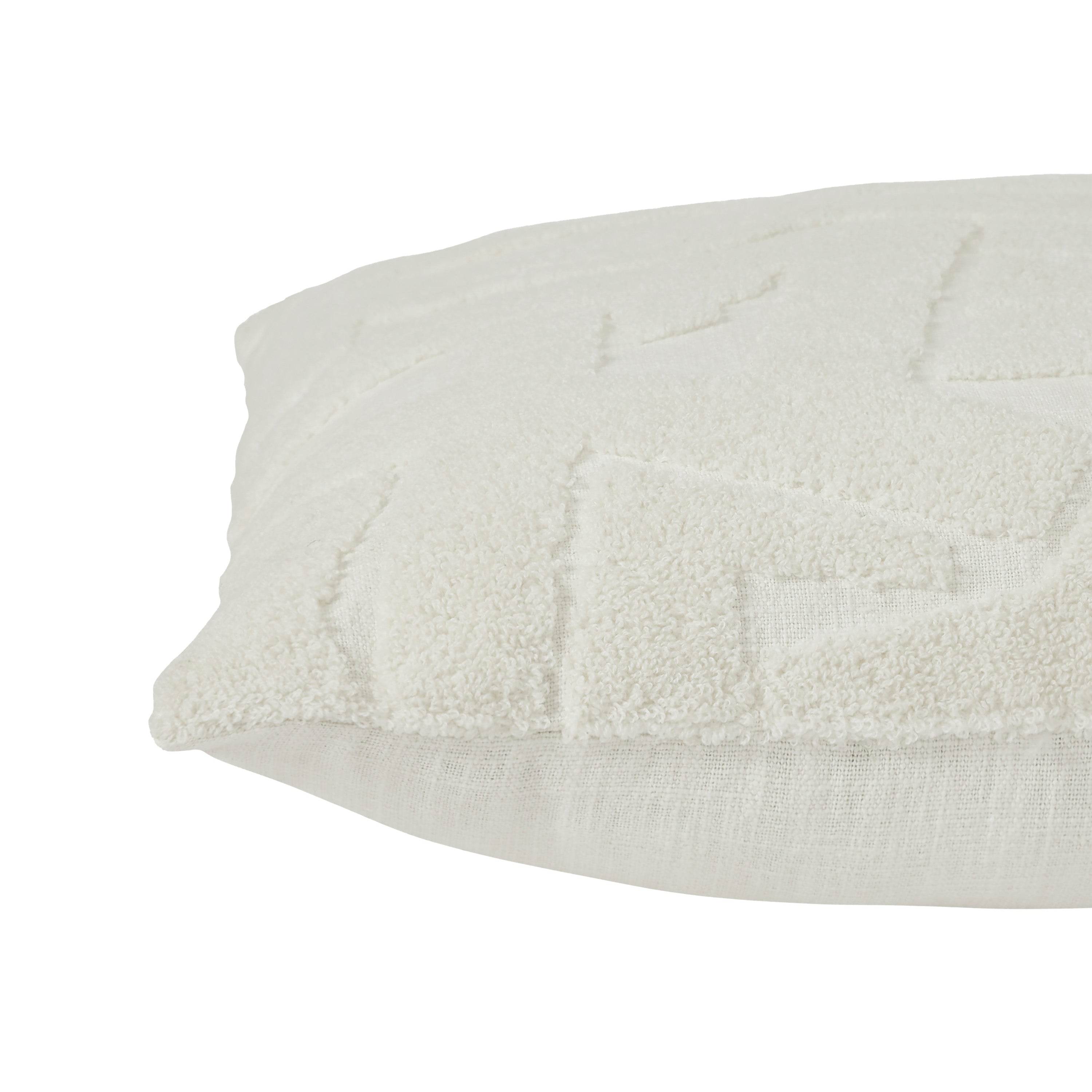 Merano 20X20 Indoor Pillow, Ivory - Additional Image 2 - PWFL1466
