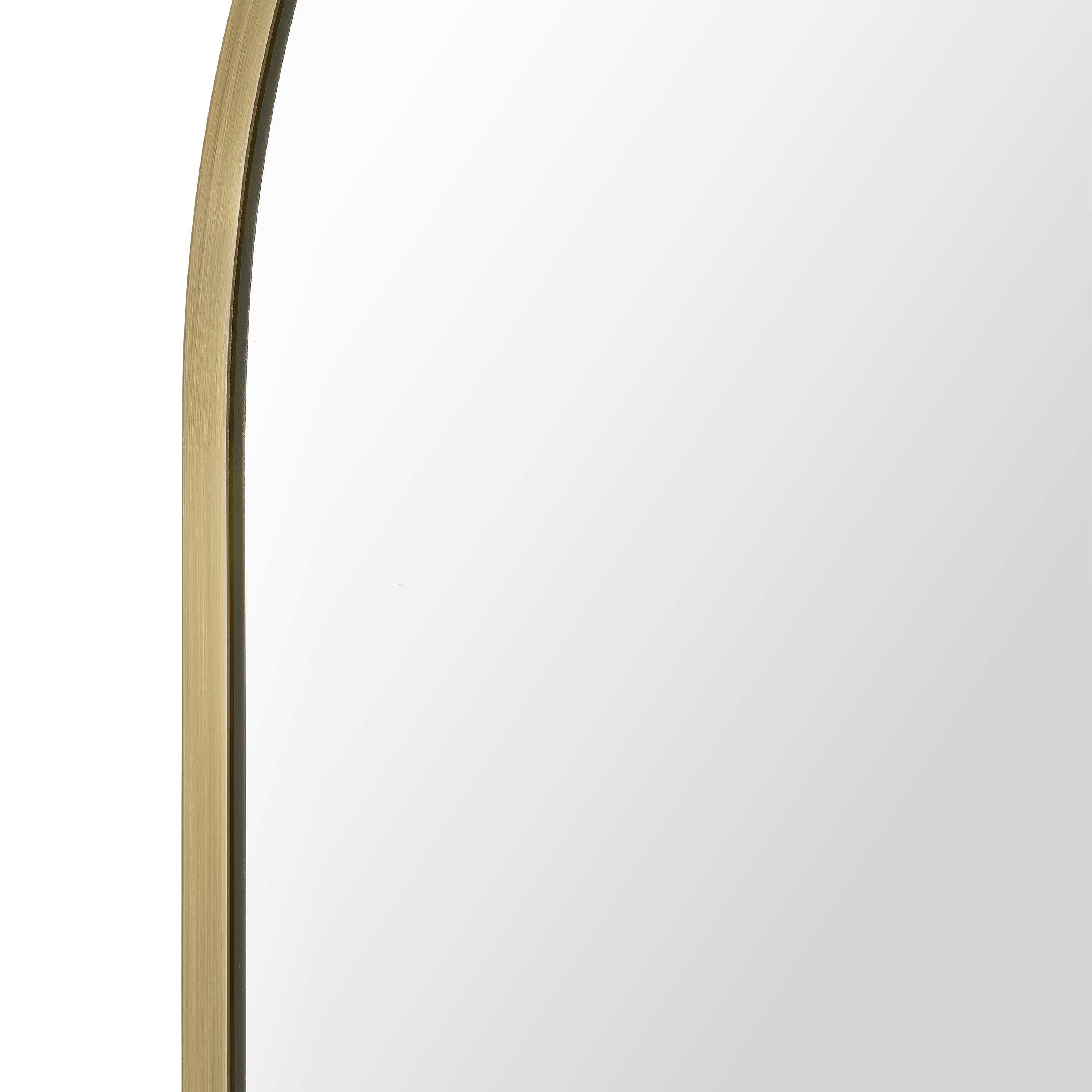 Durness 36" Tall Arch Wall Mirror, Yellow - Detail Image - MT2524