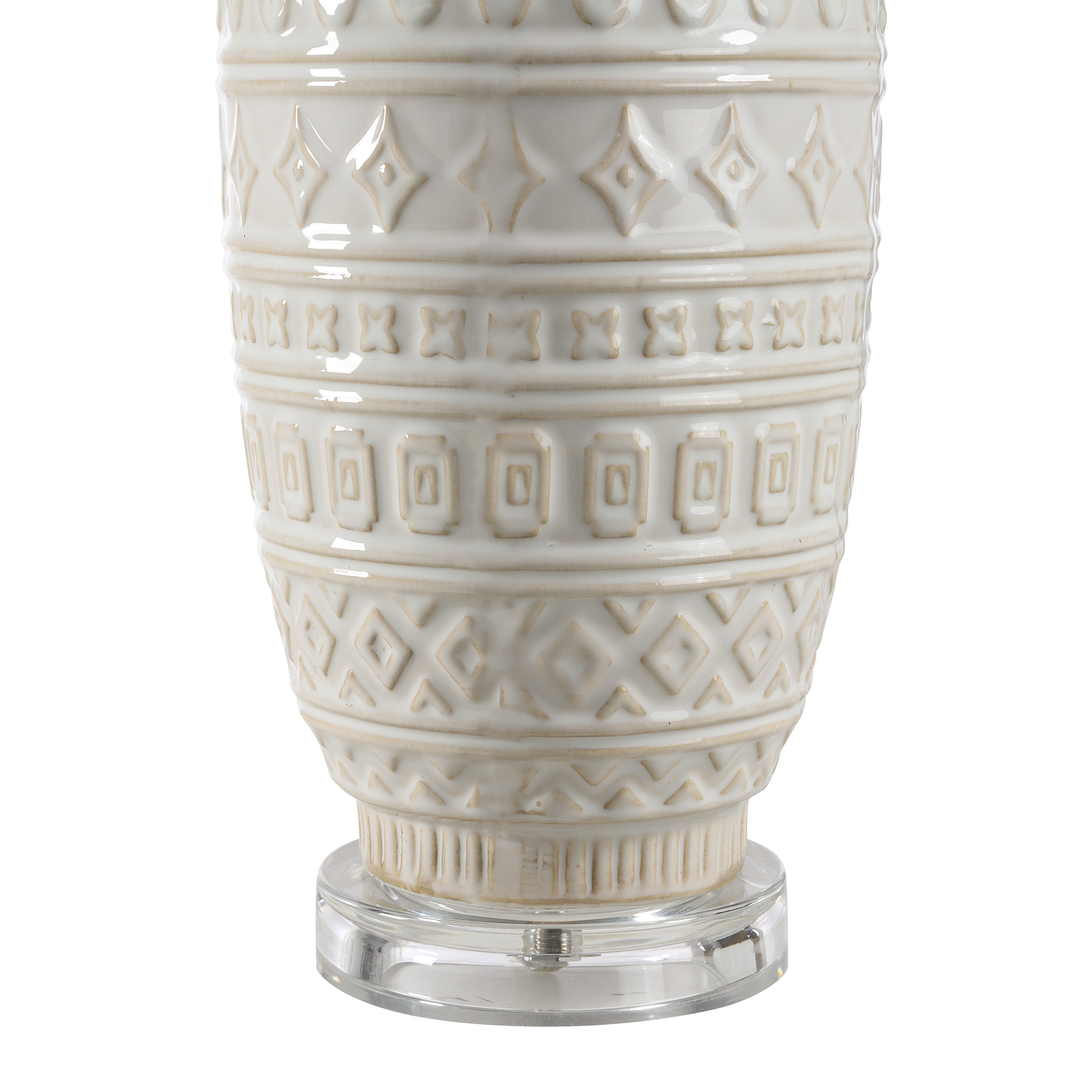 Sereno 30.0" Height Table Lamps, White - Detail Image - LPT1397EV
