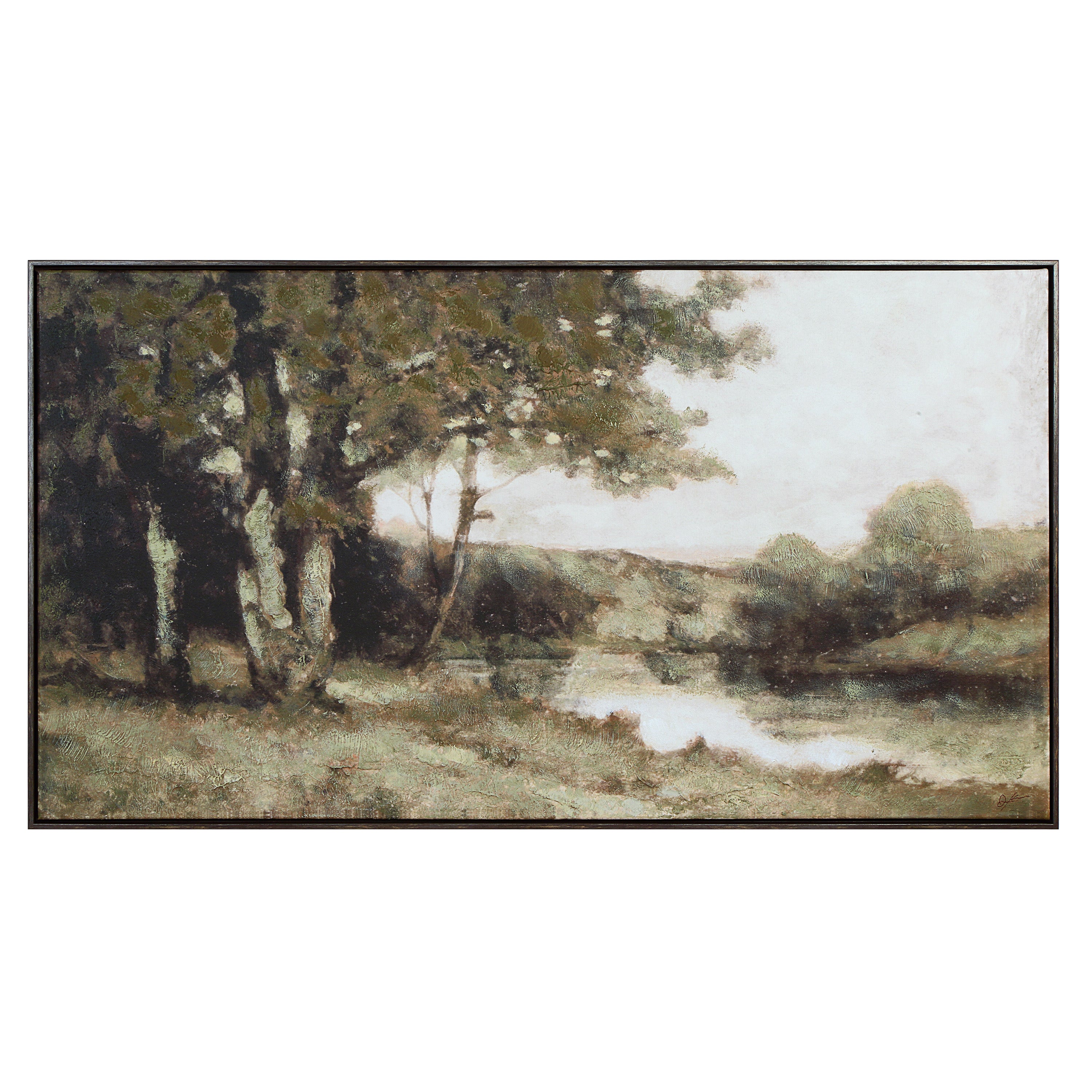 Dulcedo 30" H x 55" W Canvas Art, Brown - Main Image - OL2217