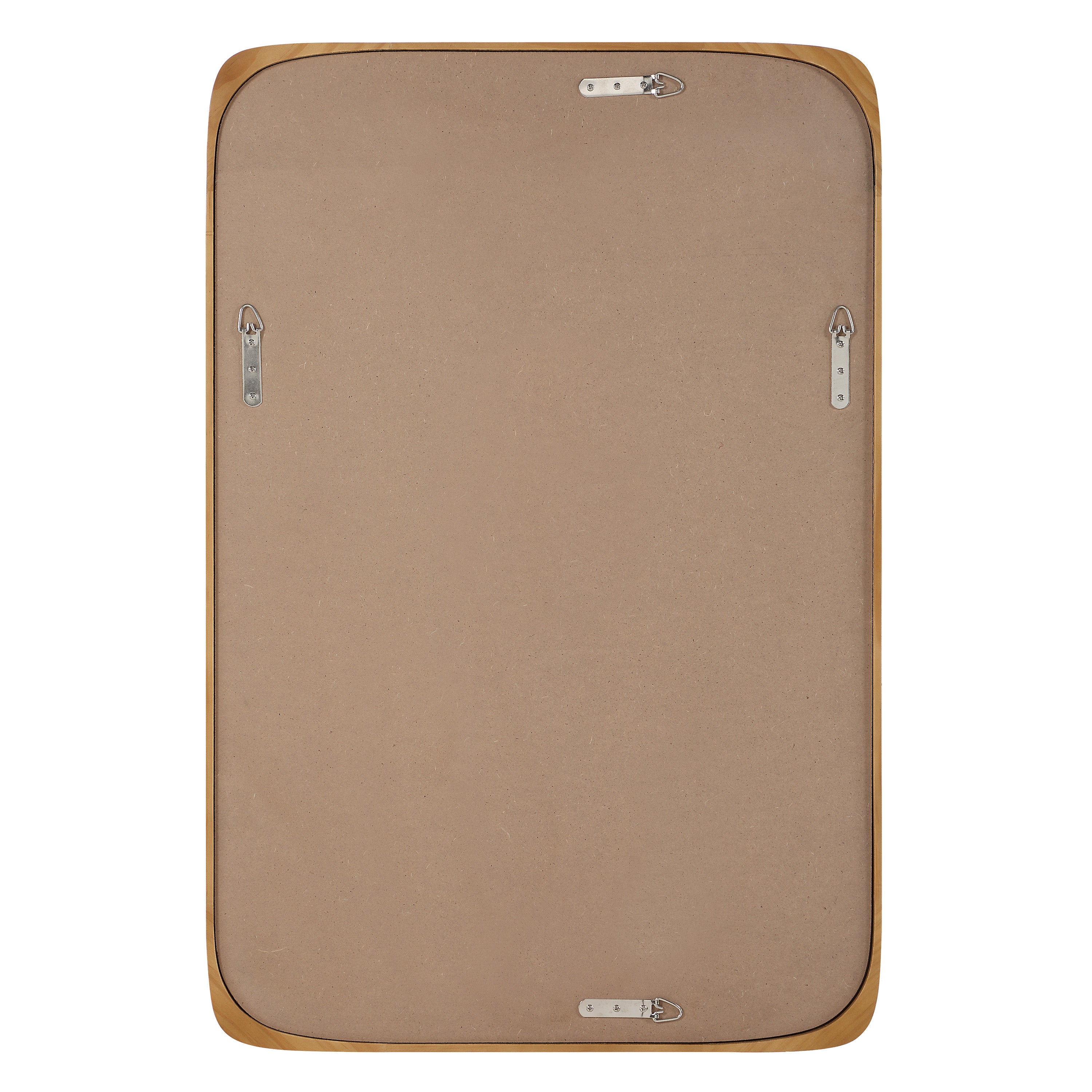 Scisto 36" H x 24" W Wall Mirror, Beige - Backing Image - MT2755