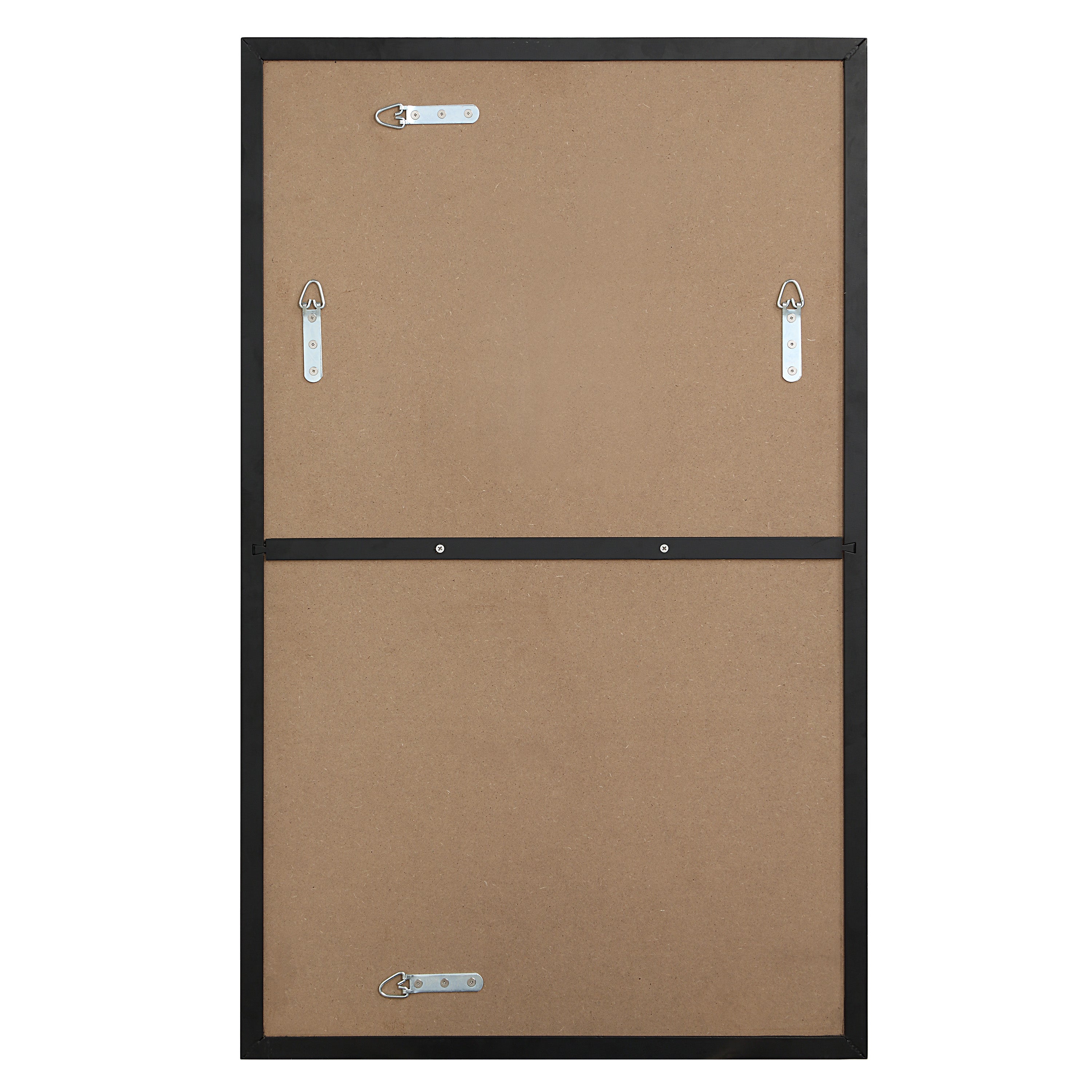 Loutro 36" H x 22" W Wall Mirror, Black - Backing Image - MT2699