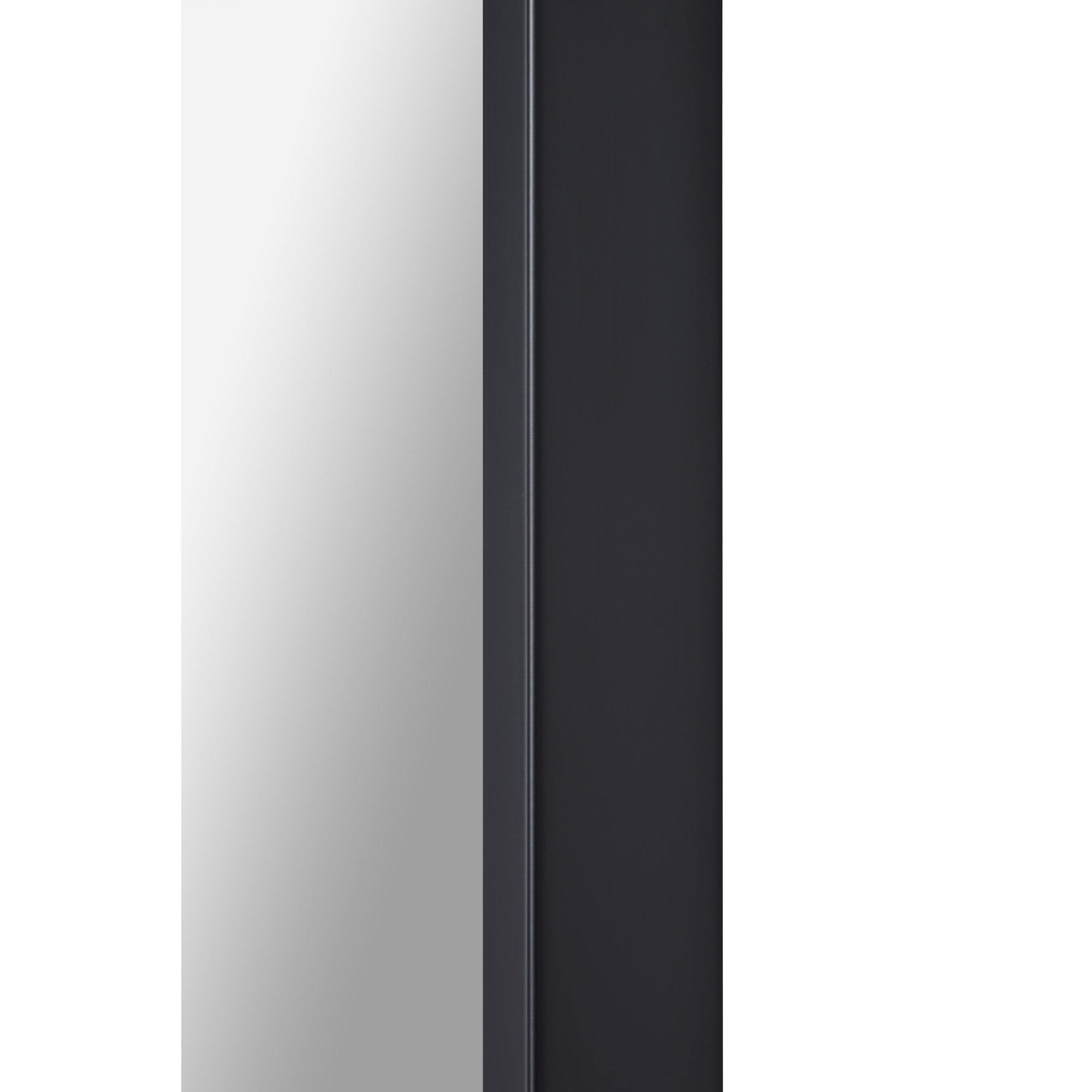 Keene 83" Tall Rectangle Full Length Mirror, Black - Additional Image 2 - MT2499