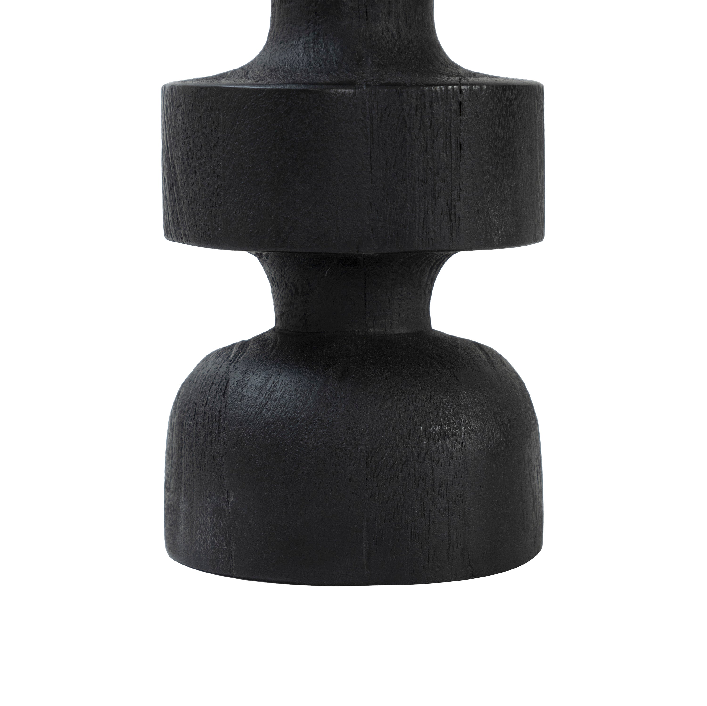 Beckton Statue, Black - Angle Image - STA798