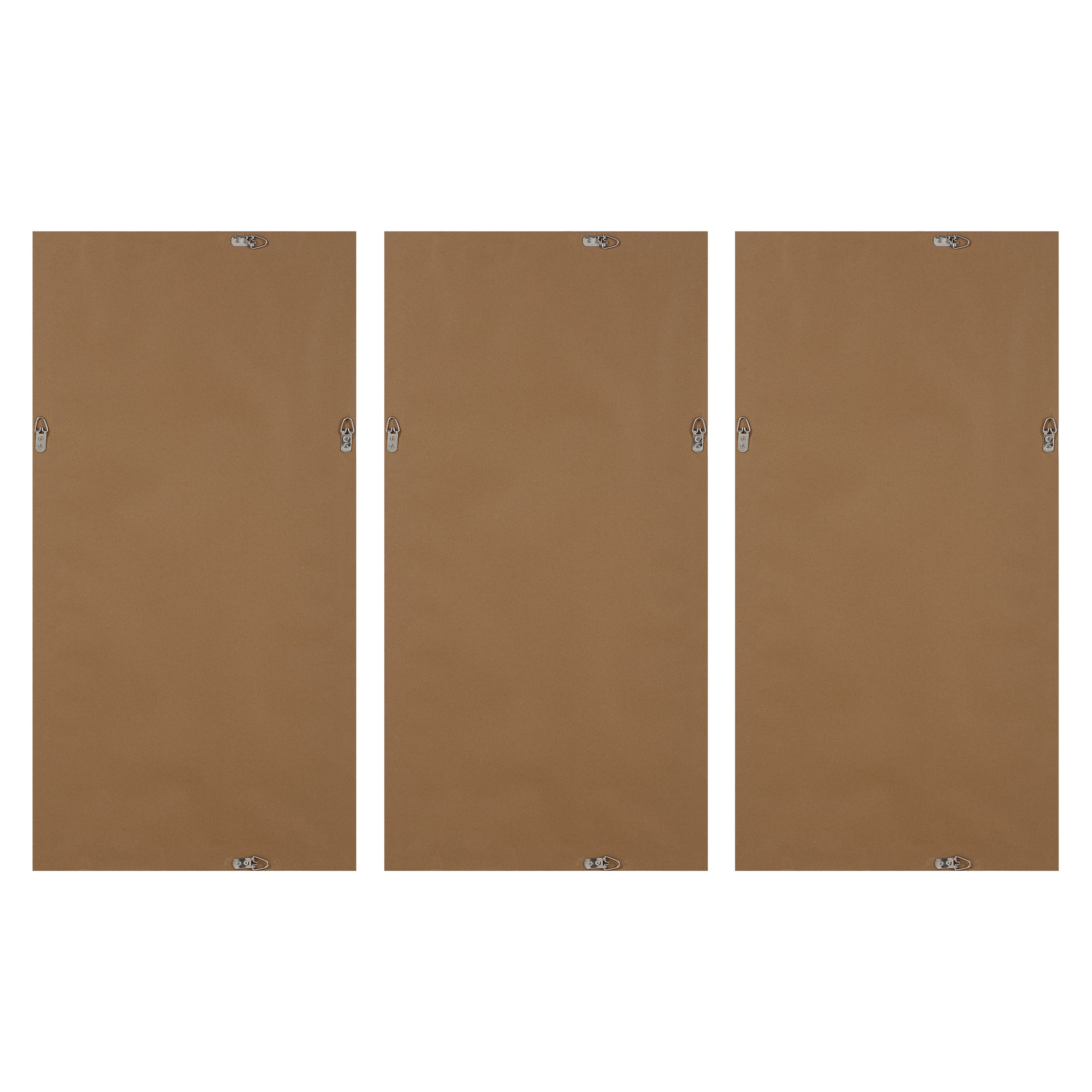 Lux 40" H x 20" W Canvas Art, (3 Piece Set) - Backing Image - OL2239