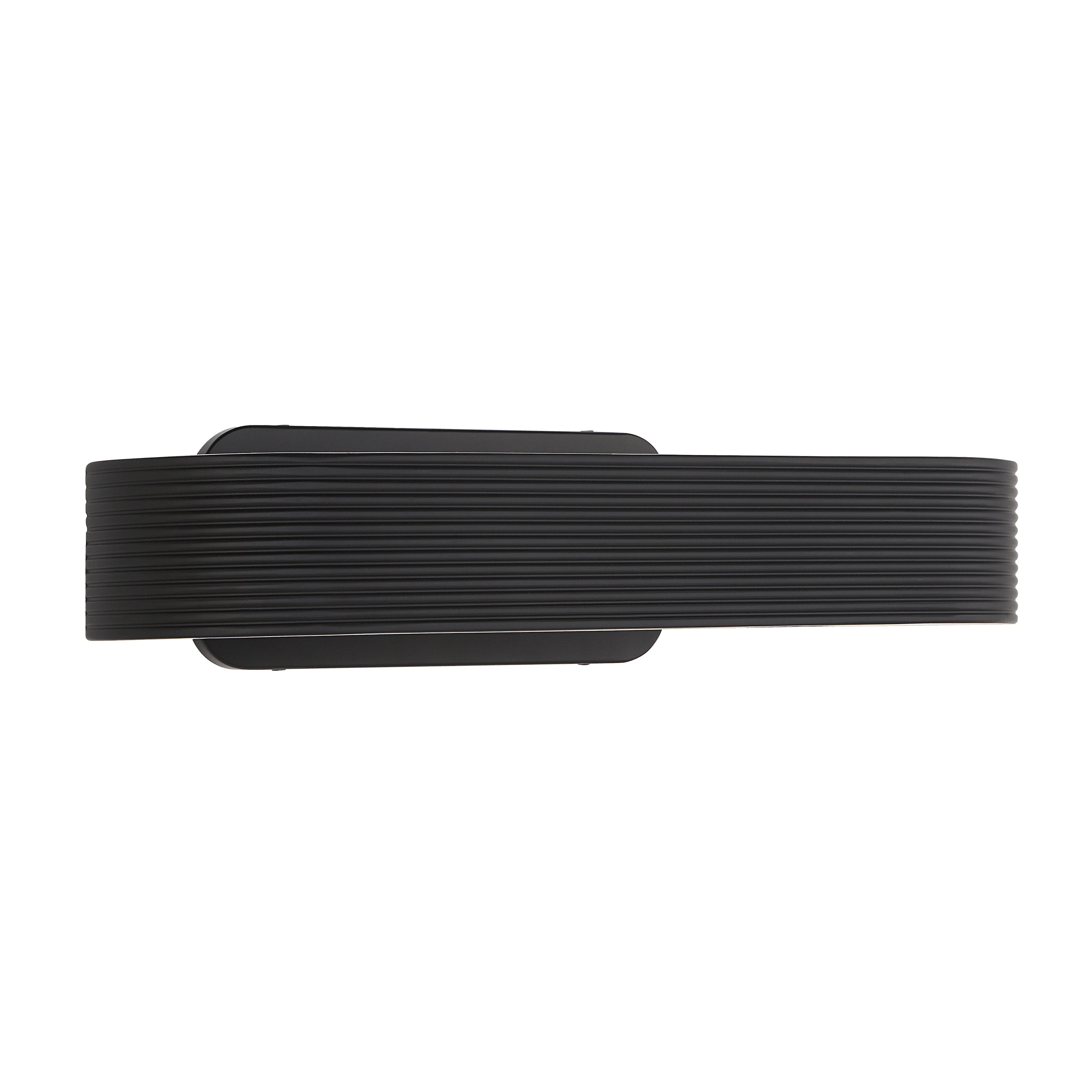 Saba 4.5" Height Wall Sconce, Black - Angle Image - WS165