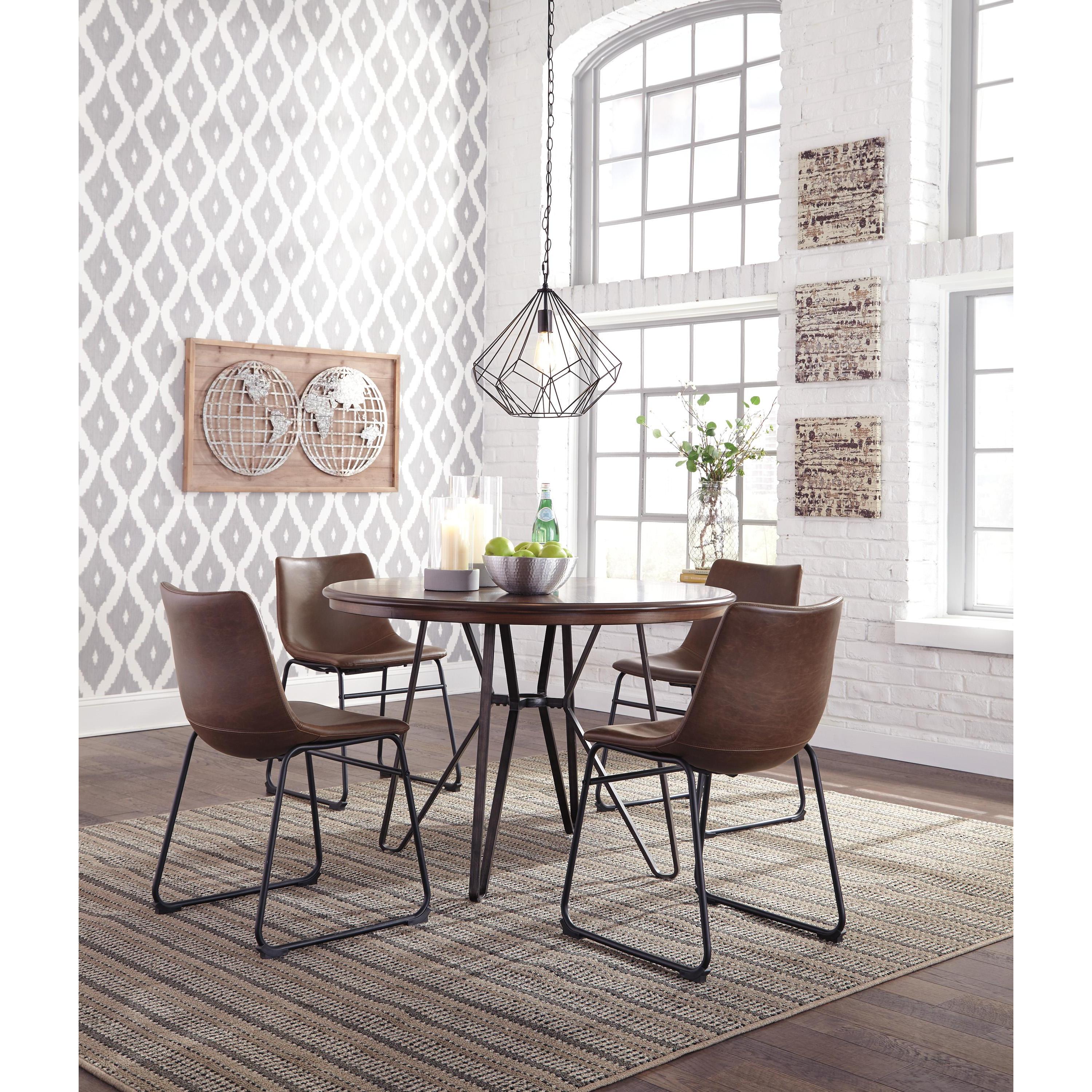  Signature Design by Ashley Centiar D372 3 pc Dining Set IMAGE 1