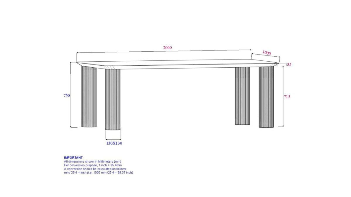 SANGRA DINING TABLE