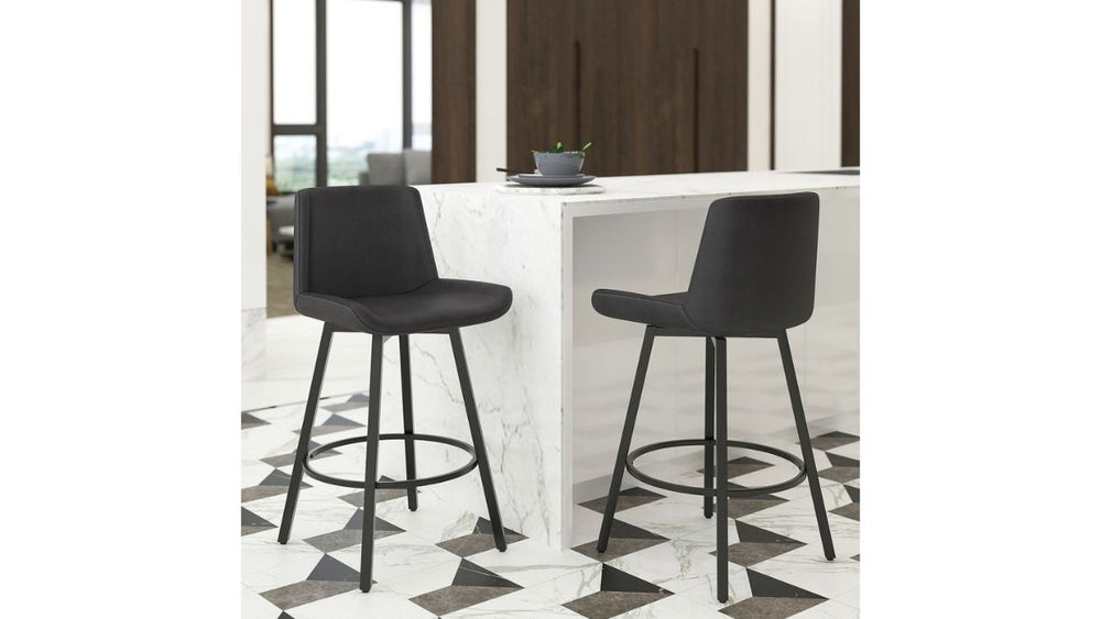 WORLDWIDE HOME FURNISHINGS FERN COUNTER STOOL (SET OF 2)