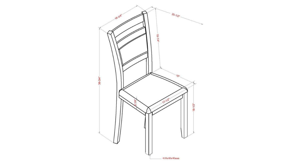 CONRAD 5PC DINING SET