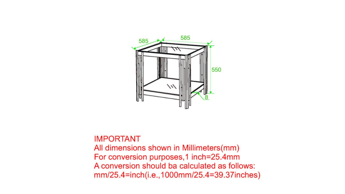 ESTREL END TABLE