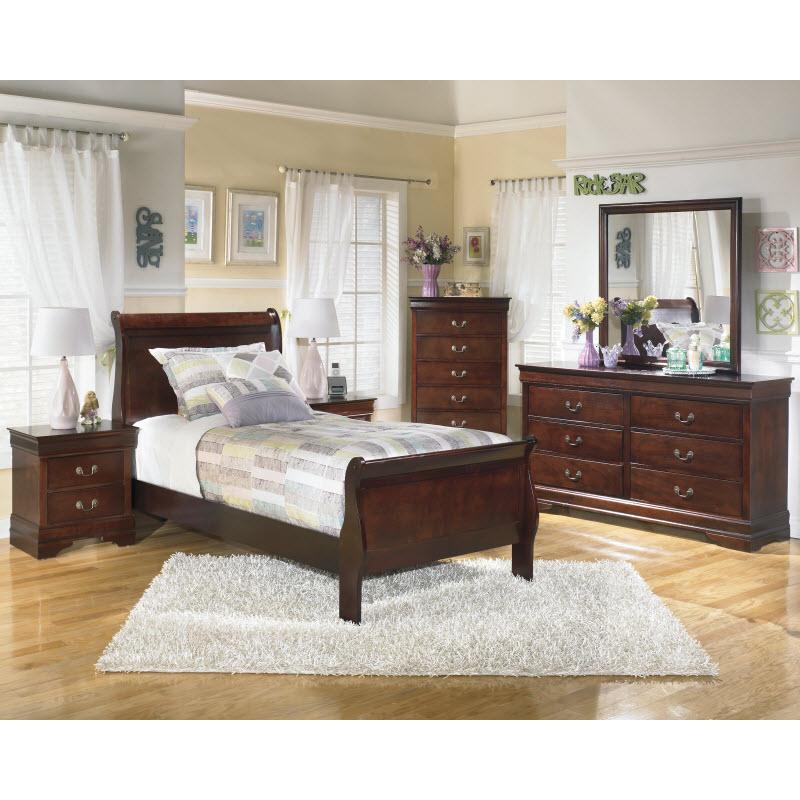  Signature Design by Ashley Alisdair B376-82 K/CK Sleigh HDBD/FTBD IMAGE 2