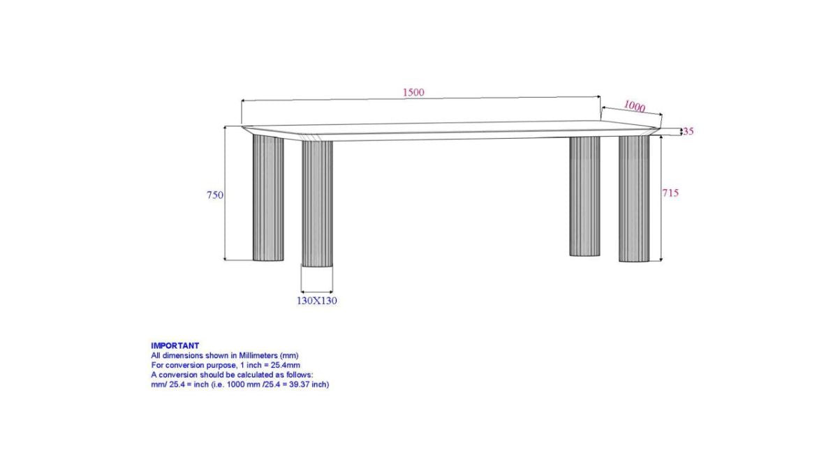 SANGRA DINING TABLE