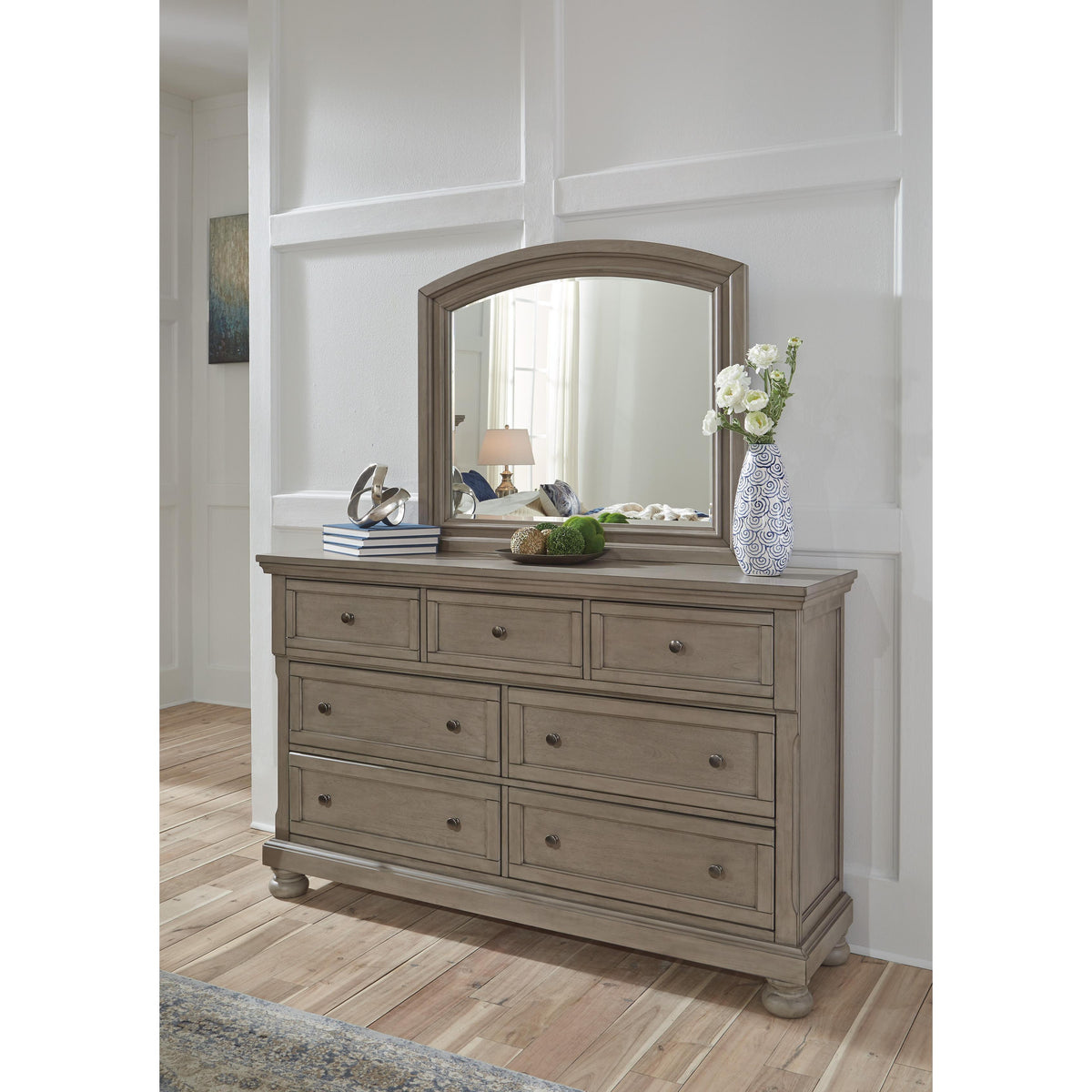  Signature Design by Ashley Lettner B733B40 6 pc King Panel Bedroom Set IMAGE 3
