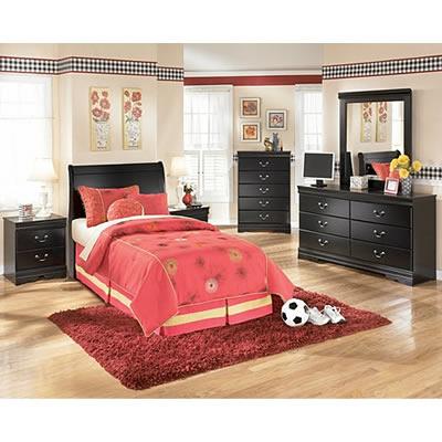  Signature Design by Ashley Huey Vineyard B128-63 Twin Sleigh Headboard IMAGE 3