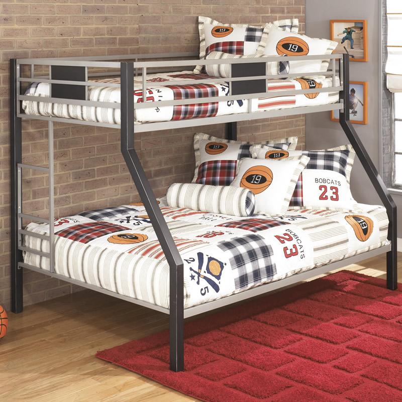  Signature Design by Ashley Dinsmore B106-56 Twin/Full Bunk Bed with Ladder IMAGE 2