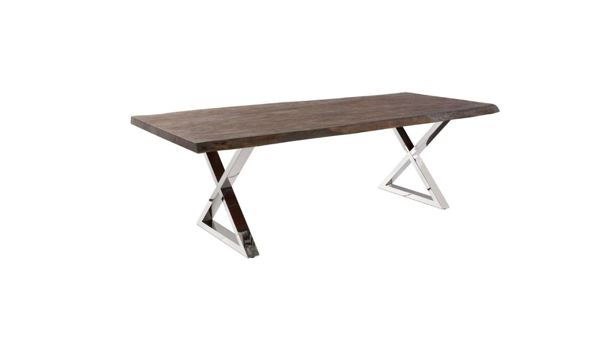 Organic Live Edge Dining Table 84''