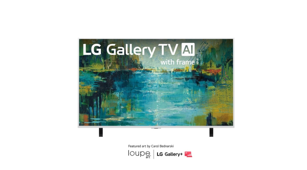 55" LG Gallery TV AI with frame LX7 4K ART TV (55LX7BPUA)-2026