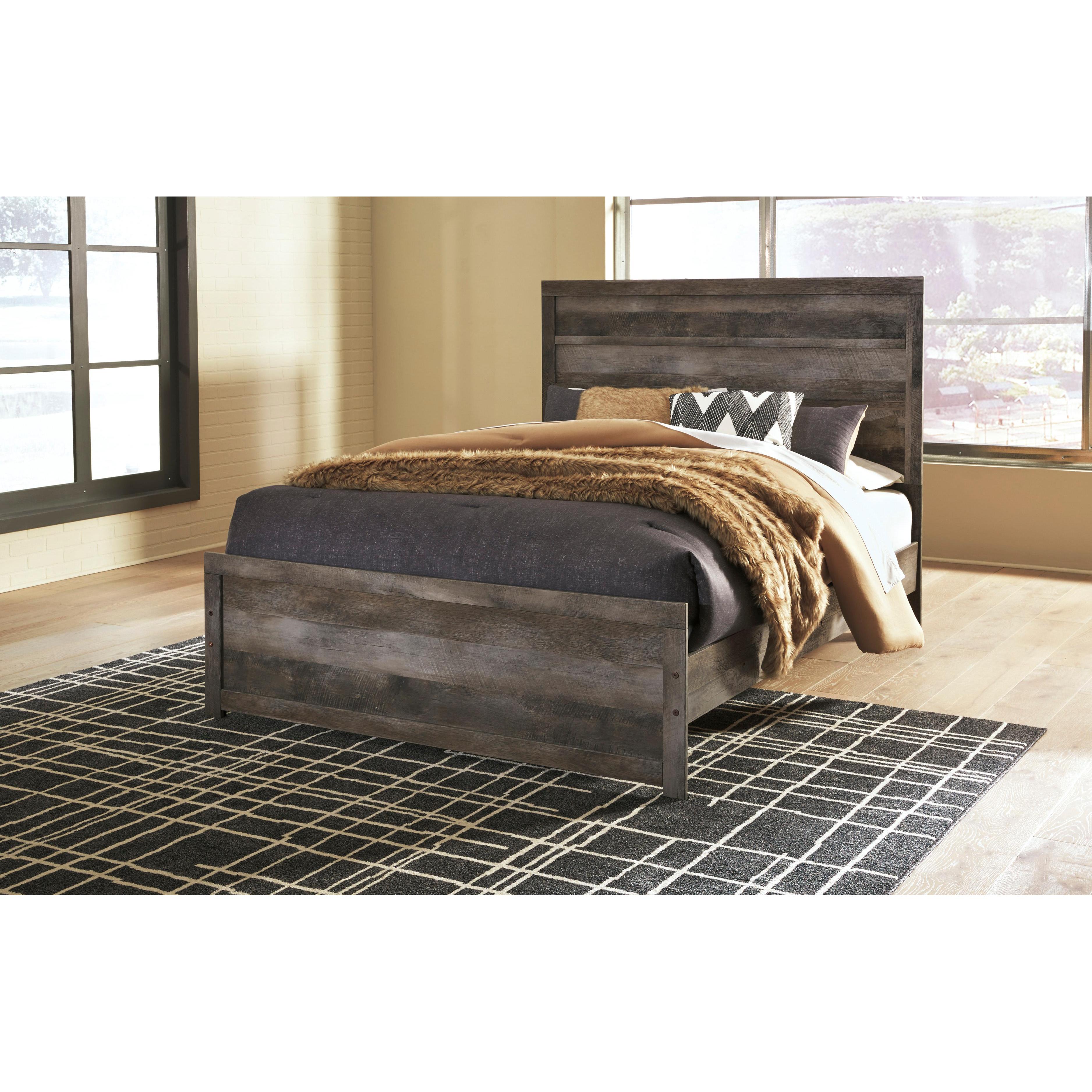  Signature Design by Ashley Wynnlow B440B22 6 pc Queen Panel Bedroom Set IMAGE 2
