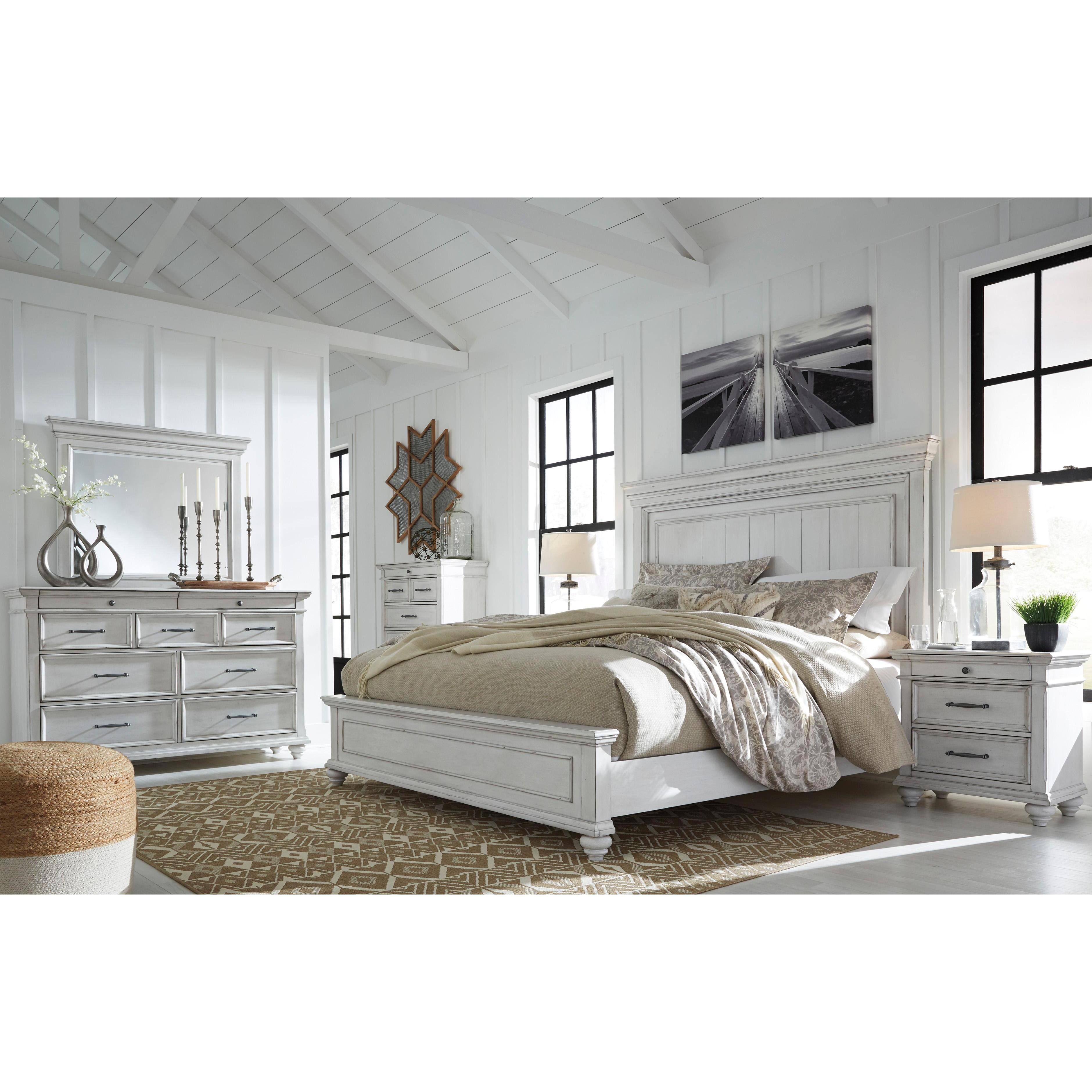  Benchcraft Kanwyn B777B21 6 pc Queen Panel Bedroom Set IMAGE 1