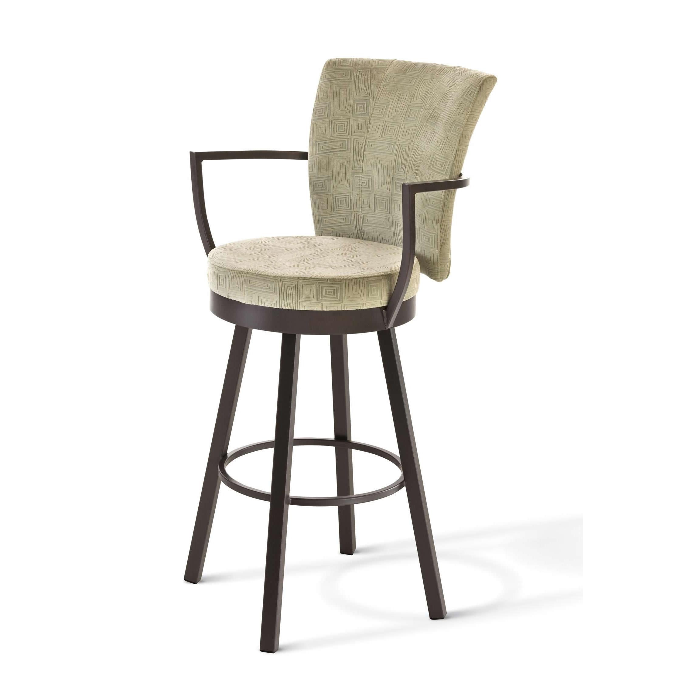  Amisco Cardin Pub Height Stool 41430-30_52 IMAGE 1