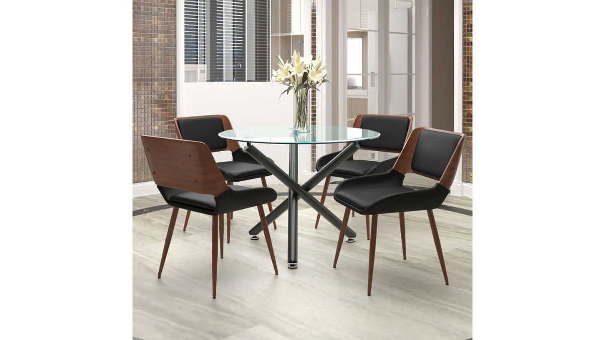 SUZETTE/HUDSON 5PC DINING SET