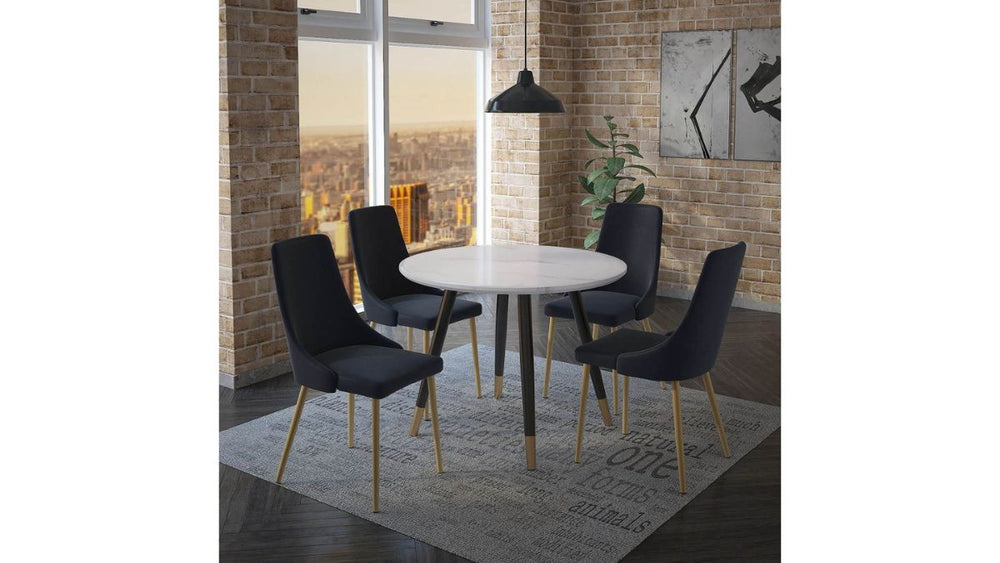 EMERY/CARMILLA 5PC DINING SET