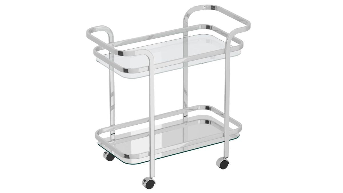 ZEDD 2-TIER BAR CART