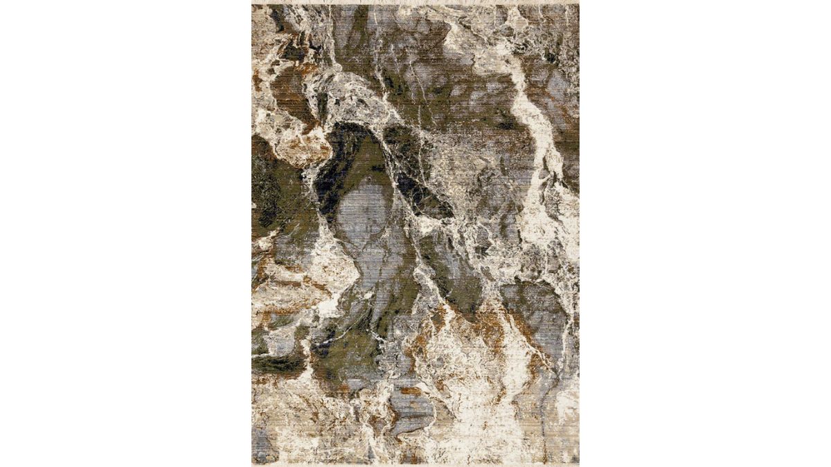 Serene Multi Distressed Marble Rug