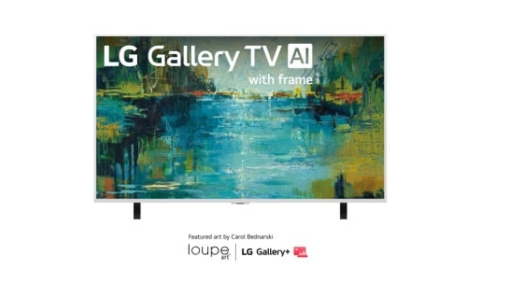 55" LG Gallery TV AI with frame LX7 4K ART TV (55LX7BPUA)-2026