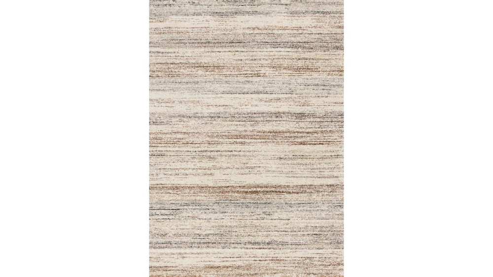 Marquis White Grey Orange Distressed Rug