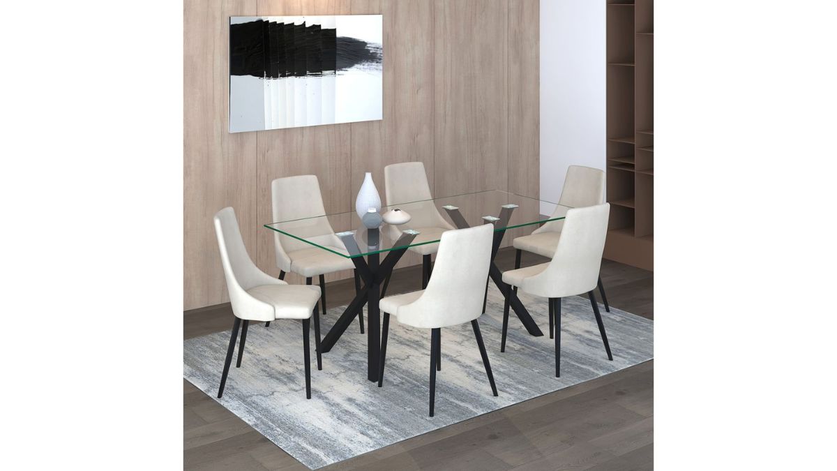 STARK/VENICE 7PC DINING SET