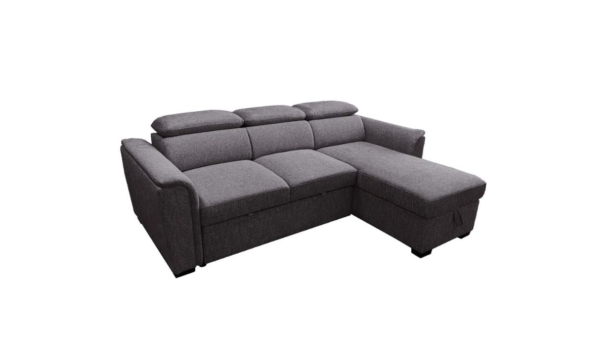 OSKAR SECTIONAL WITH BED & STORAGE