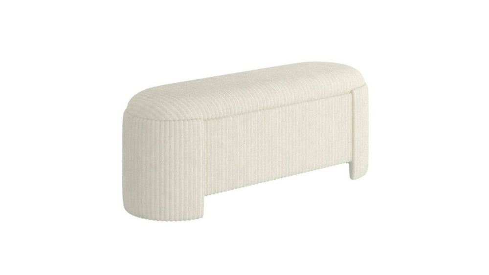 WORLDWIDE HOME FURNISHINGS CYBIL STORAGE OTTOMAN