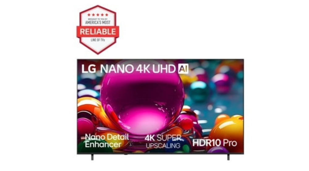 85" LG NANO 4K UHD AI NU85 Smart TV (85NU850BPUA)-2026