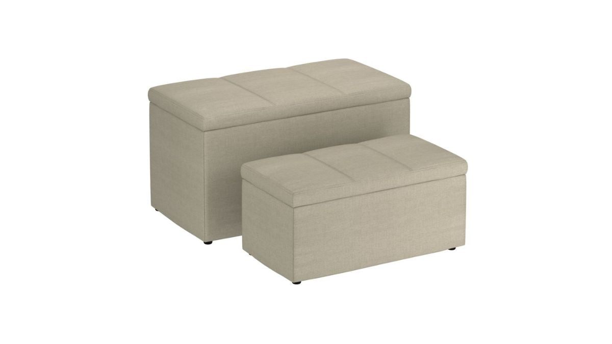 LEVI STORAGE OTTOMAN (SET OF 2)