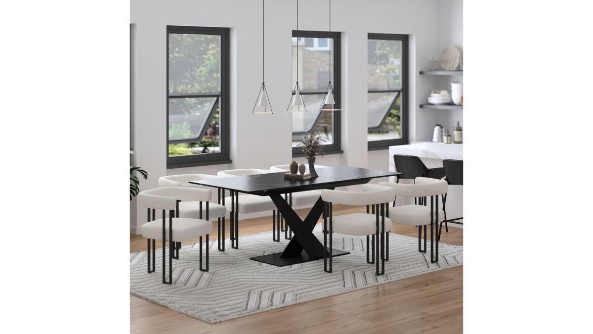 JULIUS/SCARLET 7PC DINING SET